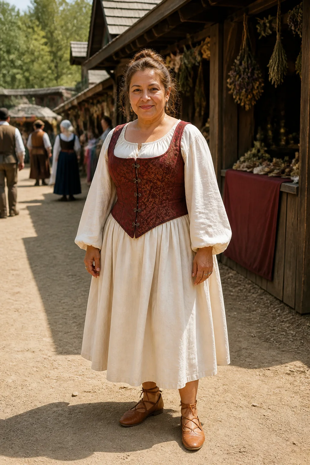 Classic Renaissance Faire Corset Outfit