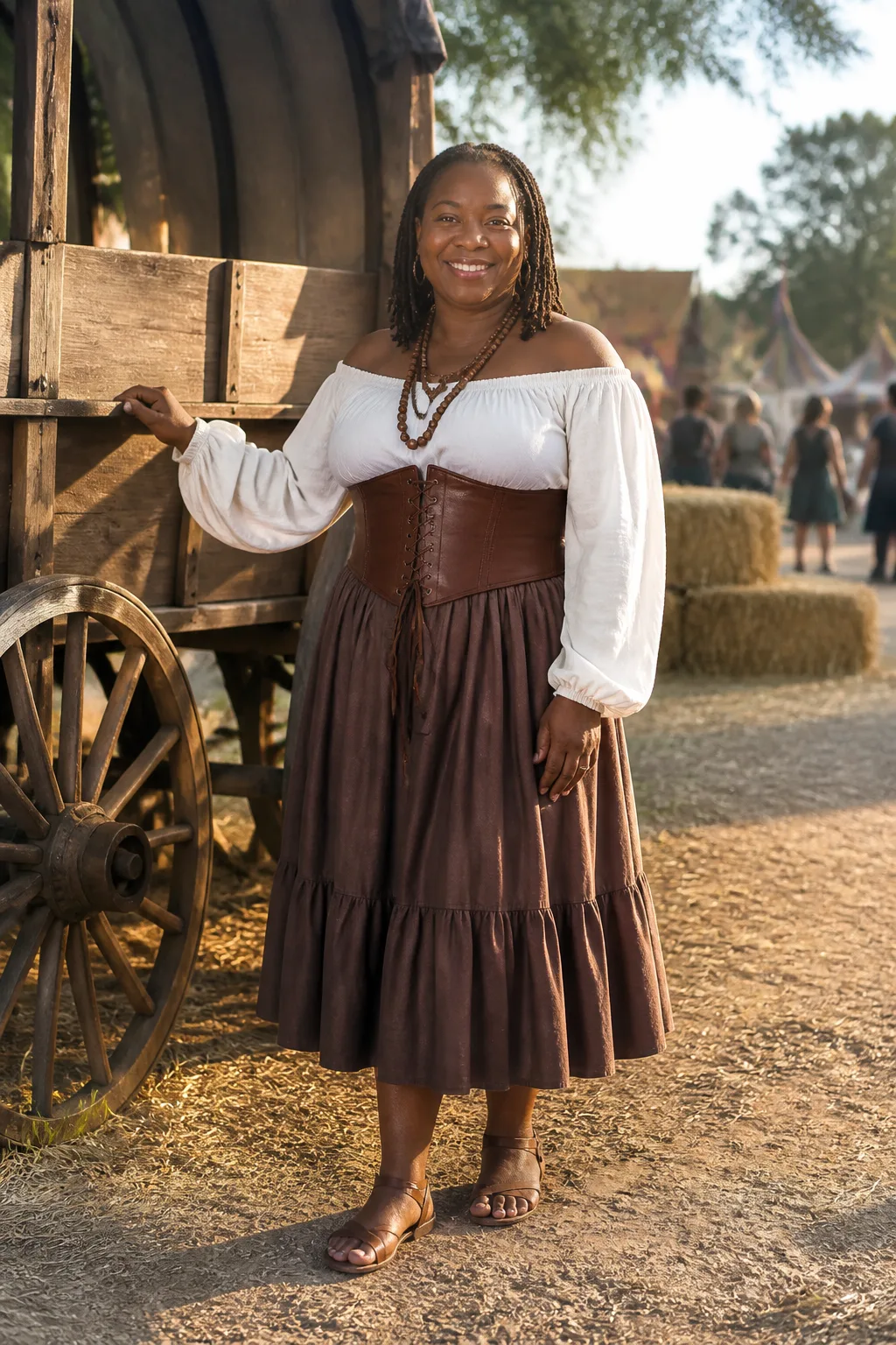 Classic Renaissance Tavern Wench Look