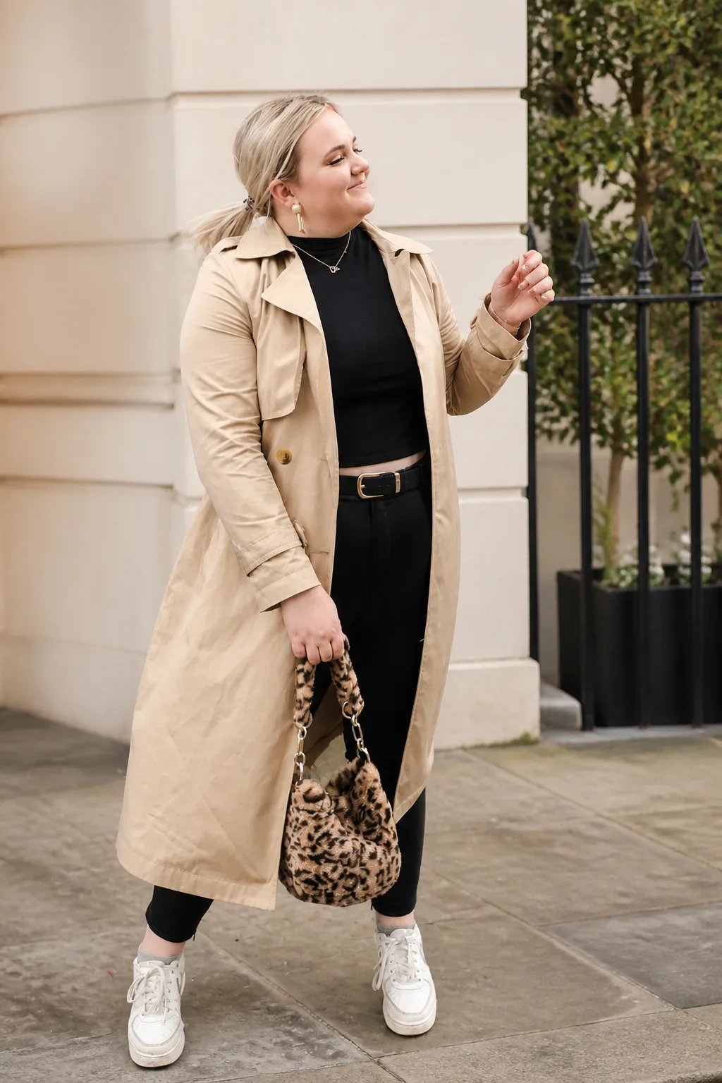 Classic Trench with Modern Flair