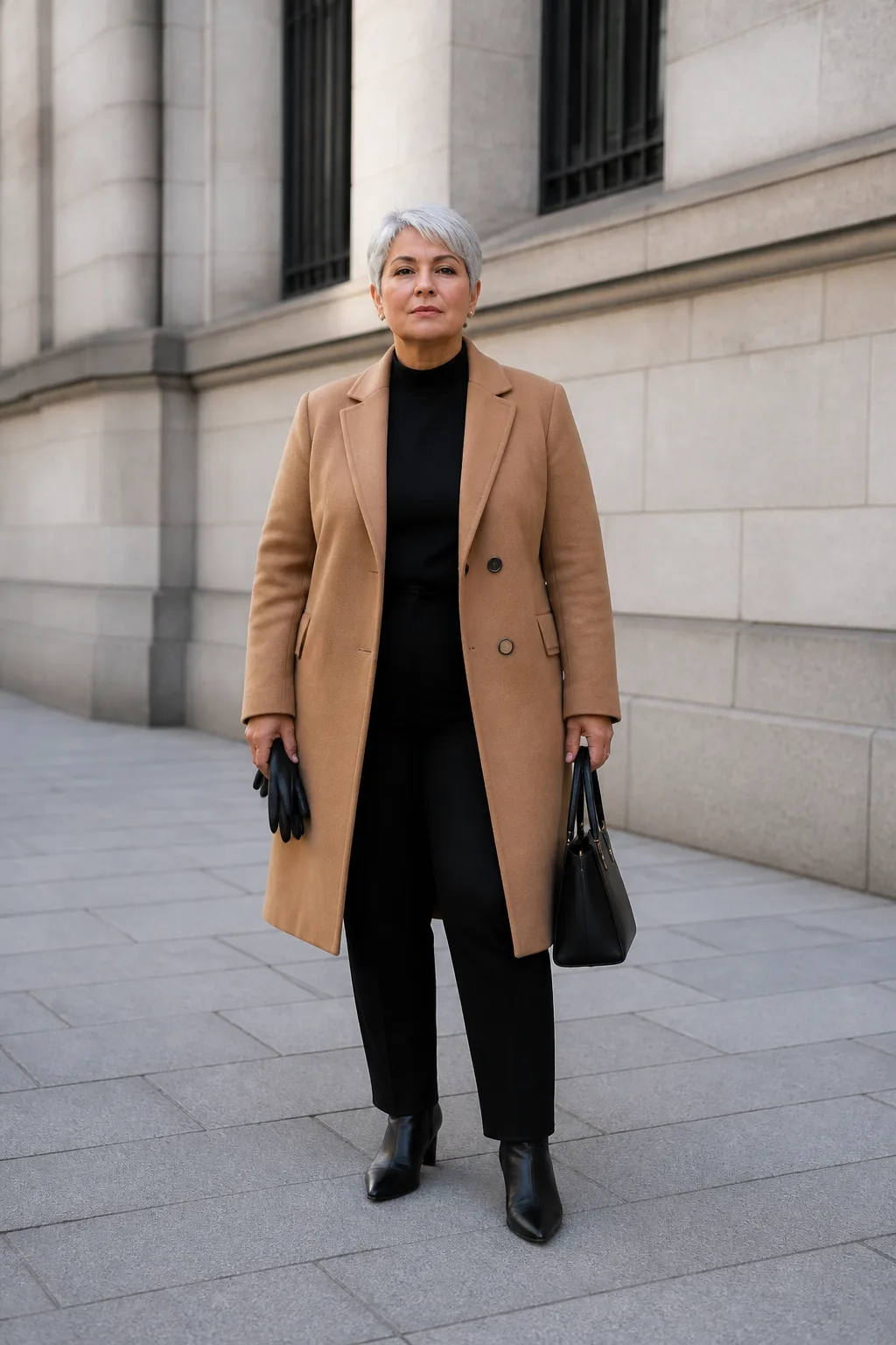 Classic Winter Coat Ensemble
