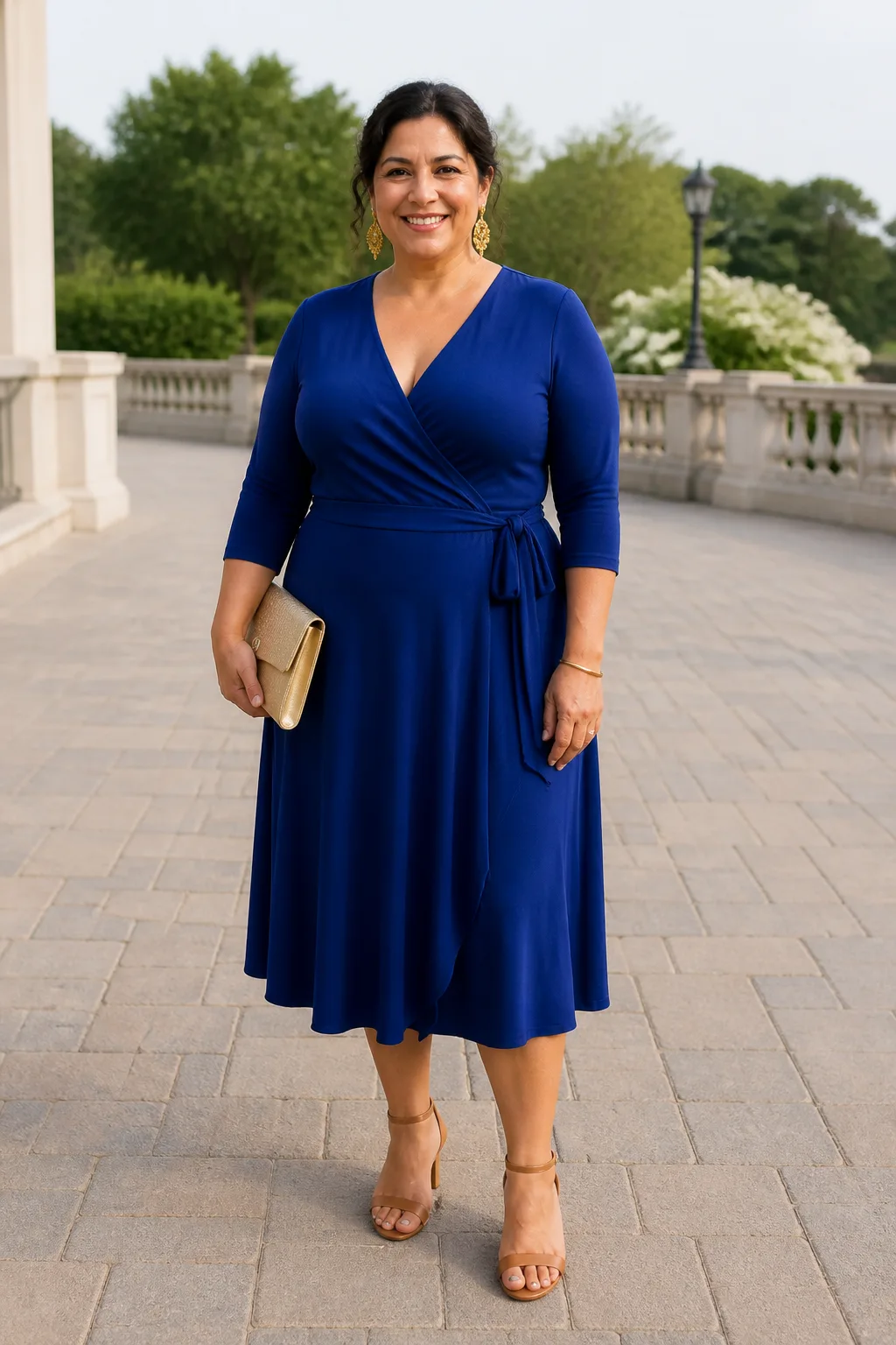 Colorful and Bold Wedding Guest Style