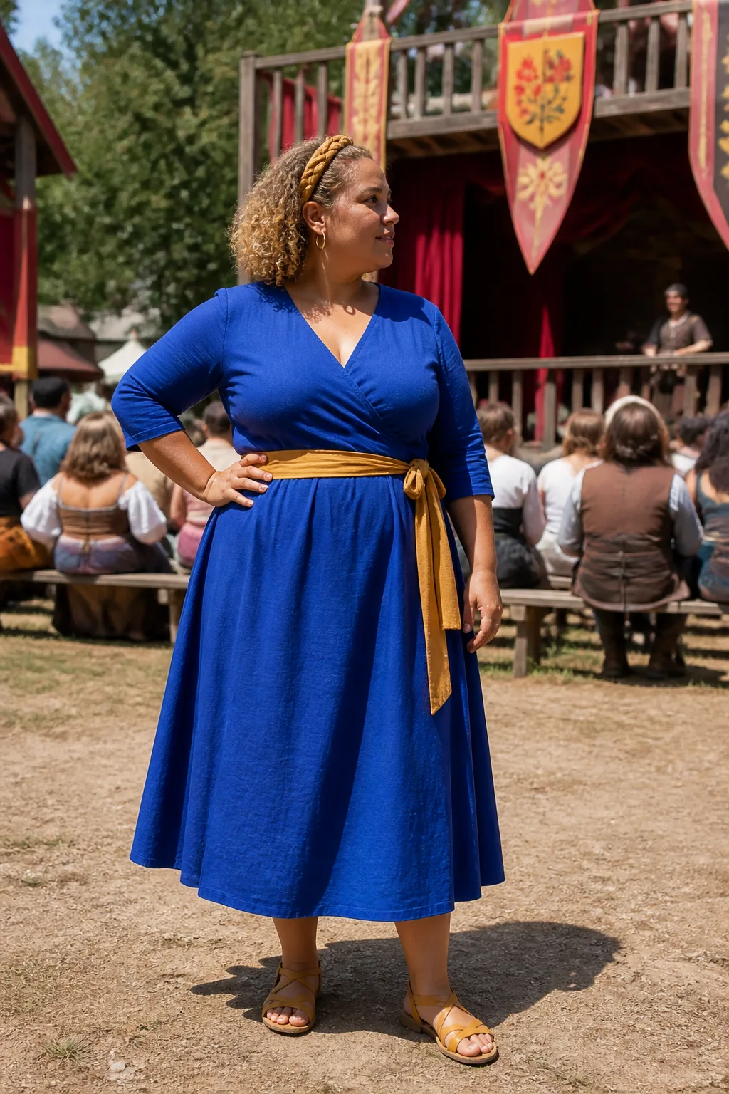 Colorful Plus-Size Faire Costume Ideas