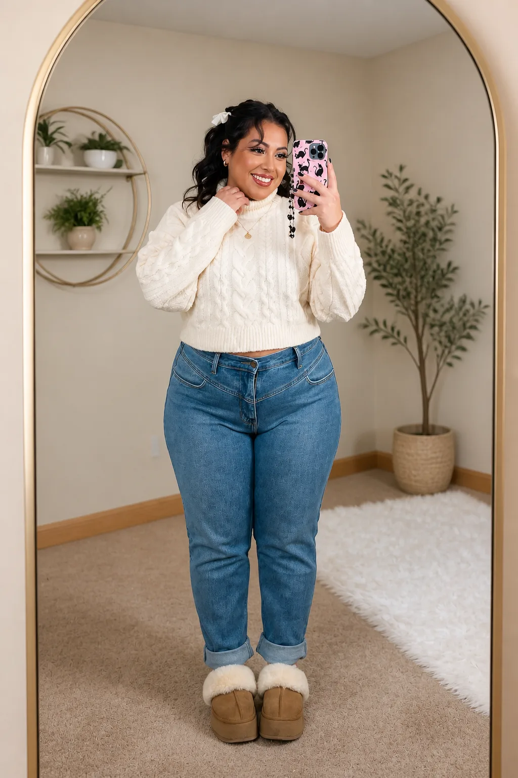 Cozy Chic in Cable Knit