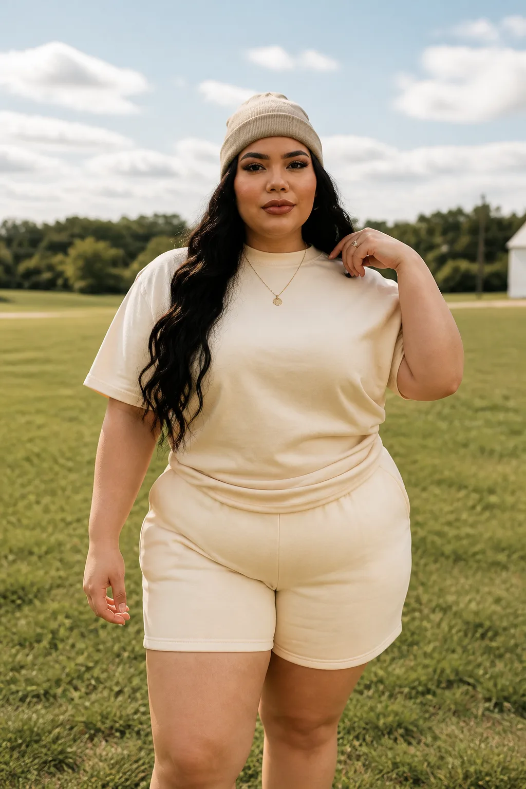 Cozy Monochrome Loungewear Set