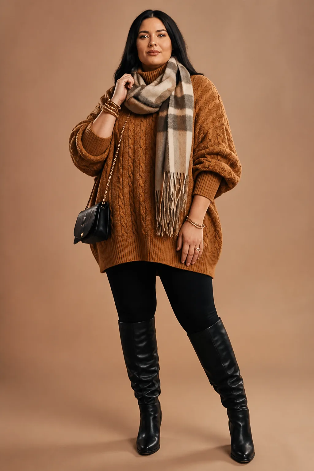 Cozy Oversized Fall Sweater Outfit Idea