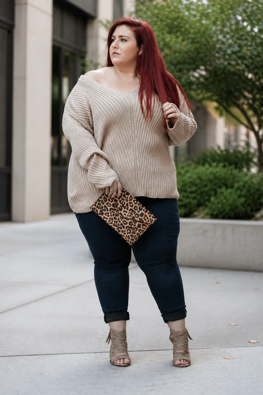 Cozy Oversized Sweater Look