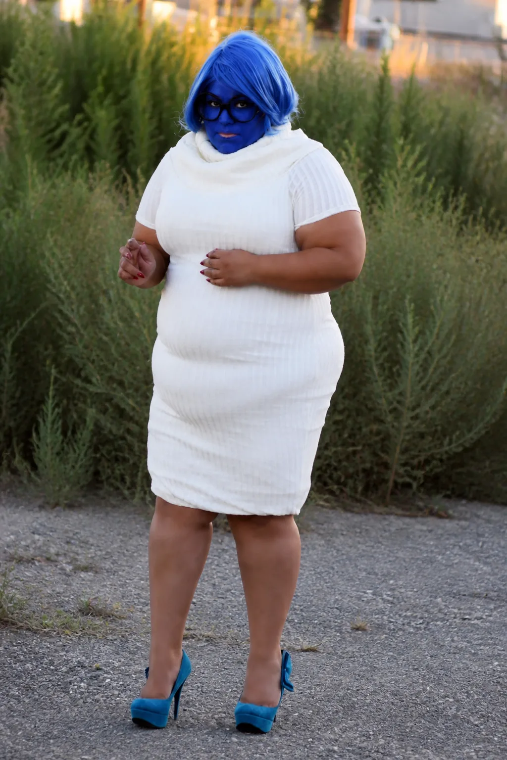 Creative Sadness Inspired Cosplay Look