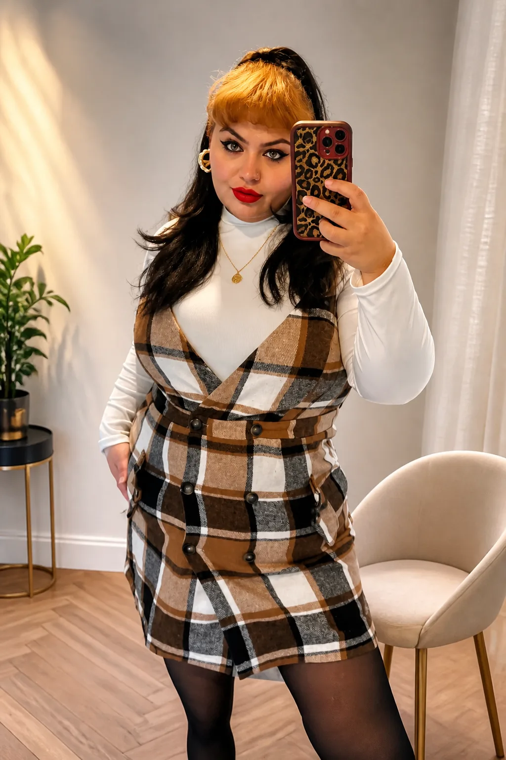 Cute Plaid Layering Inspiration
