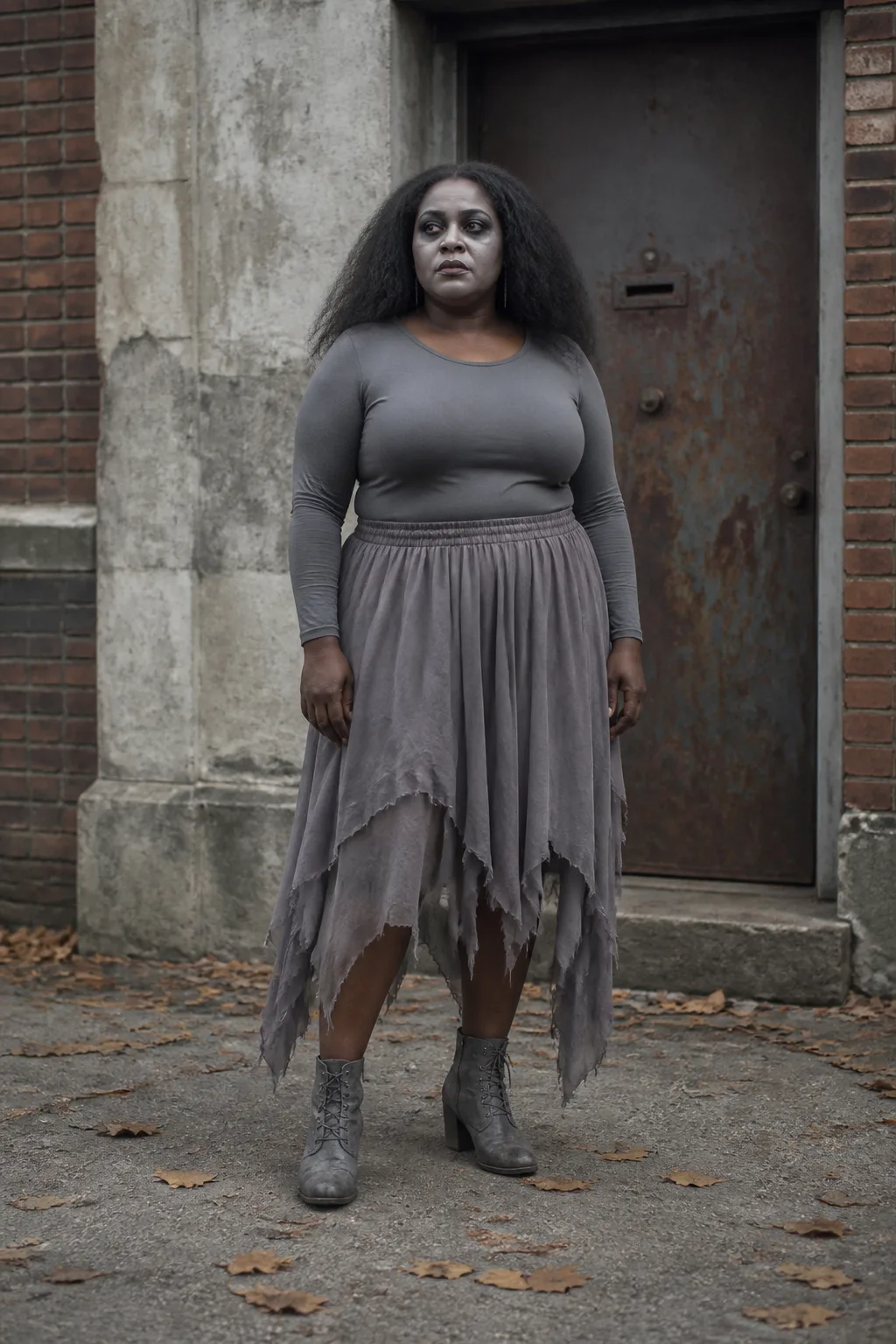 Edgy Plus Size Horror Inspired Costume