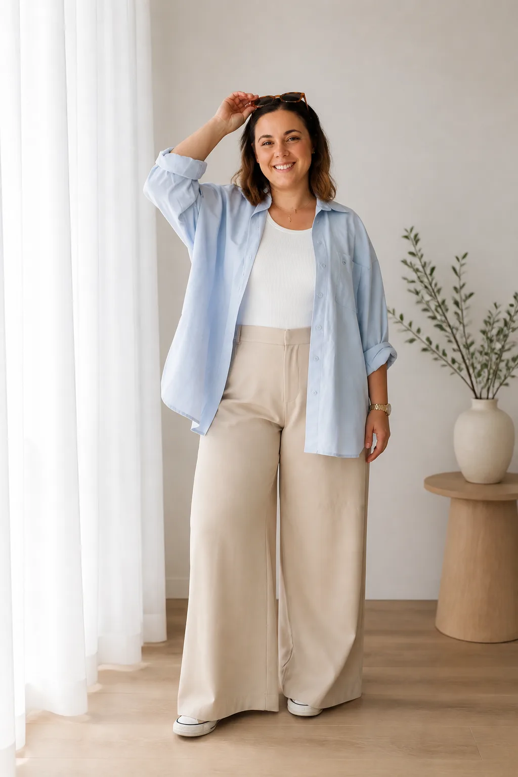 Effortless Comfort in Pastel Layers