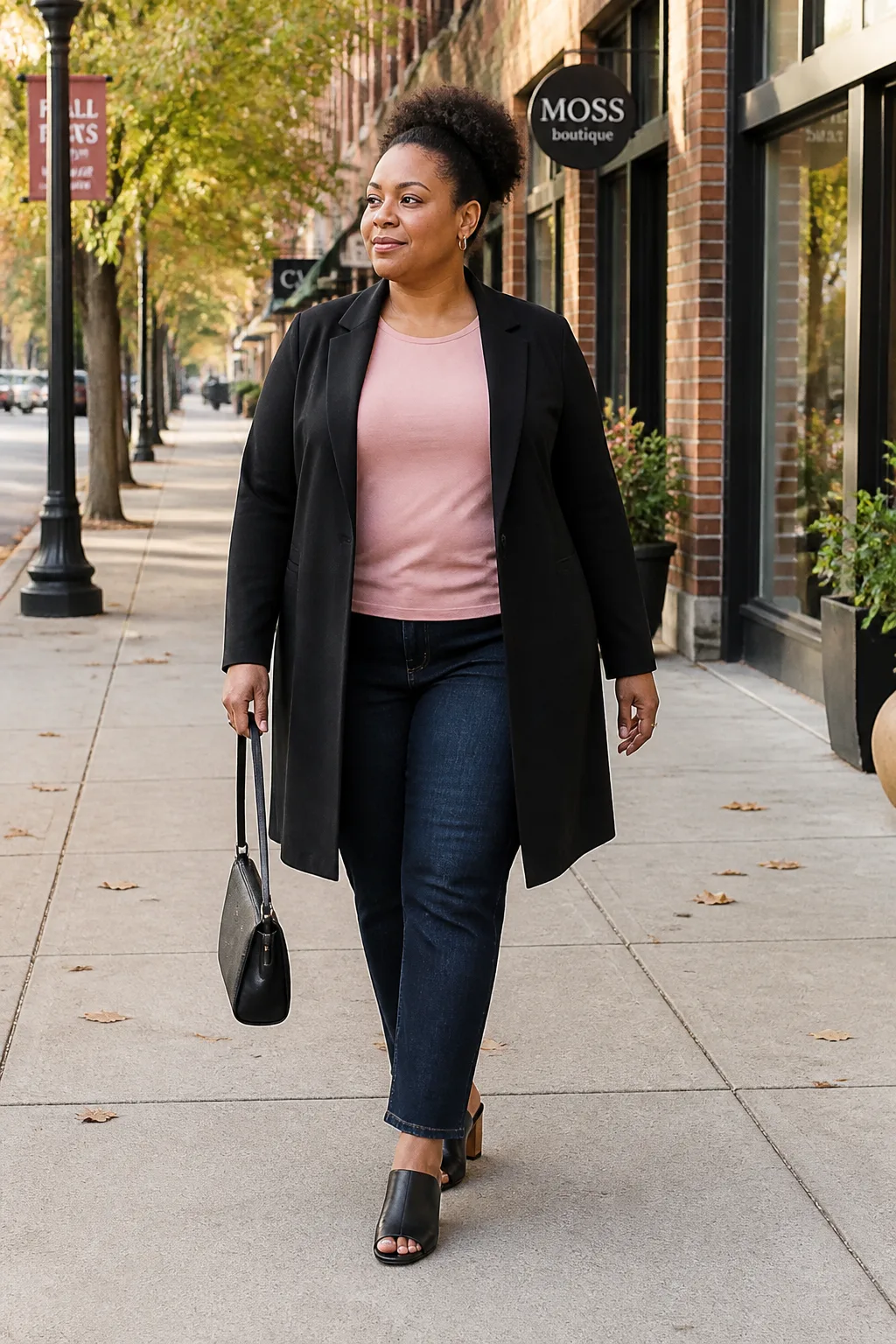 Effortlessly Casual Blazer and Jeans Look