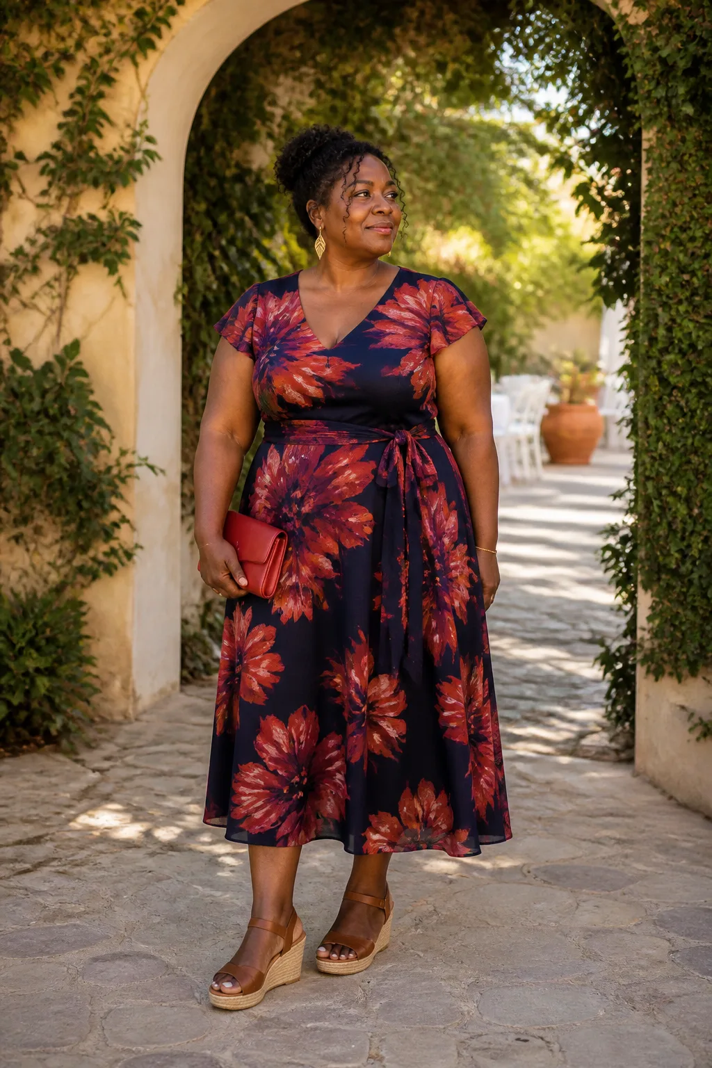 Elegance in Bold Florals
