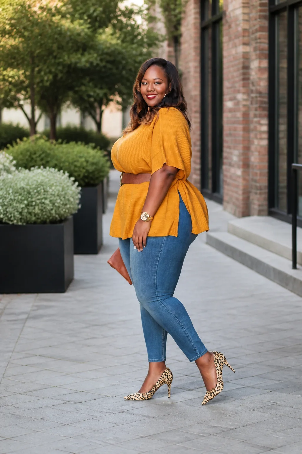 Elegant Autumnal Tunic Look