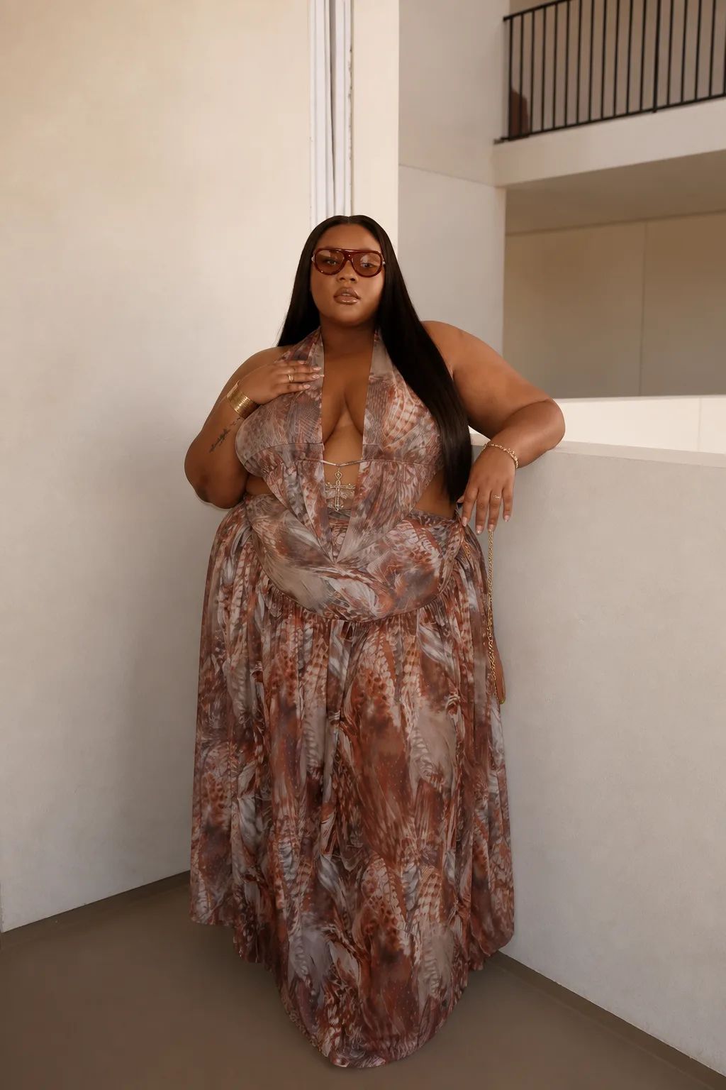 Elegant Plus Size Summer Maxi