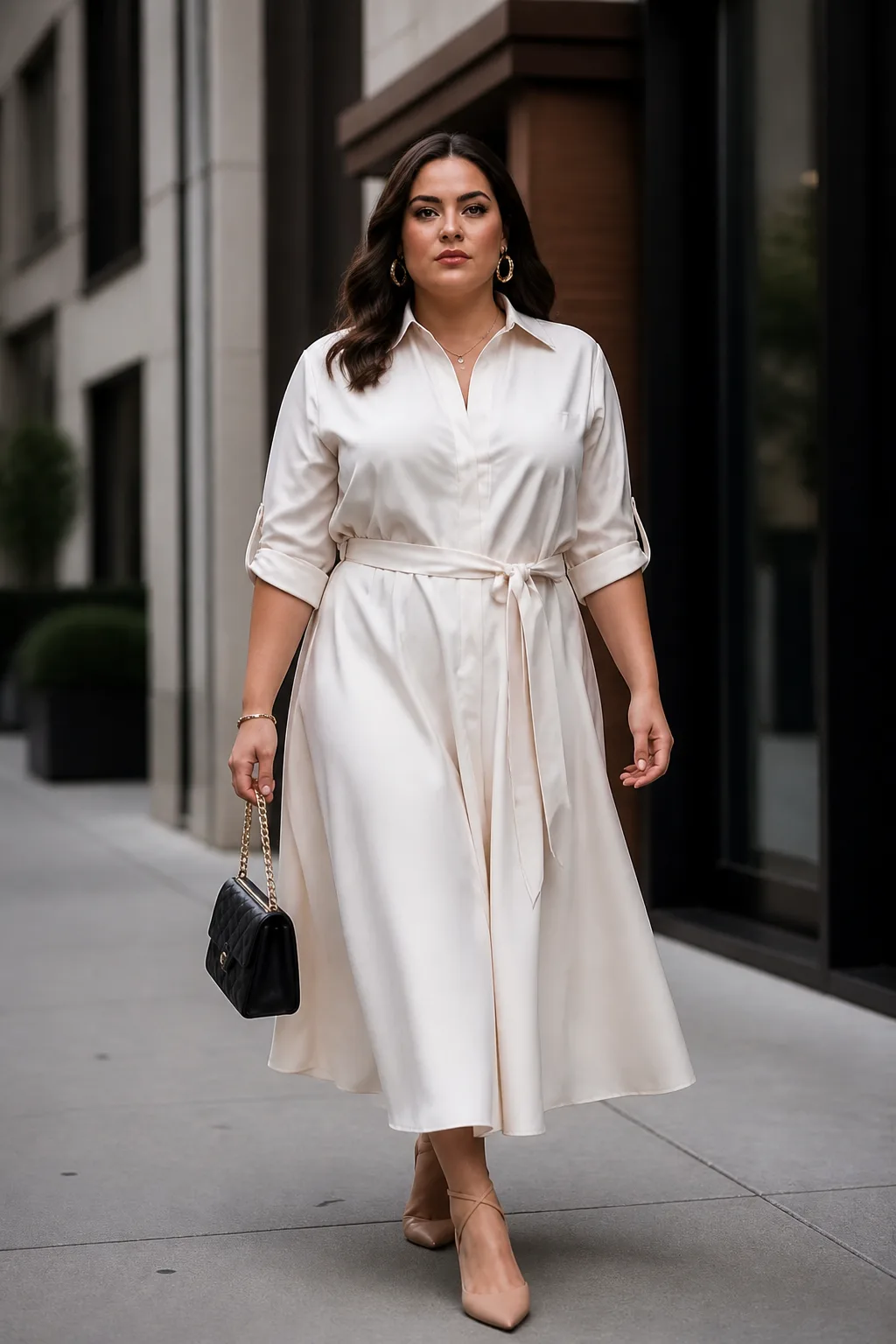Elegant Shirt Dress Inspiration