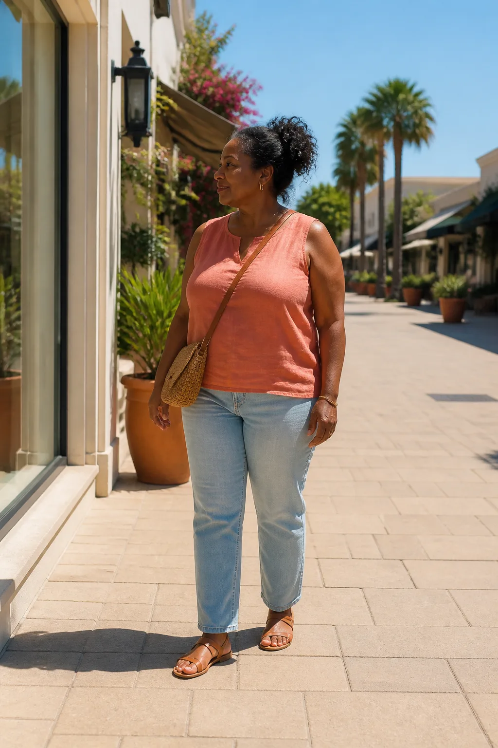 Elegant Summer Denim Outfit