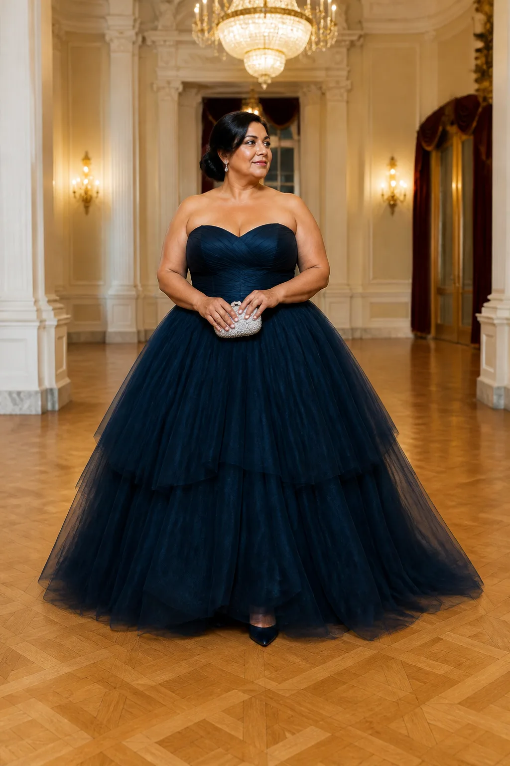 Elegant Tulle Ball Gown