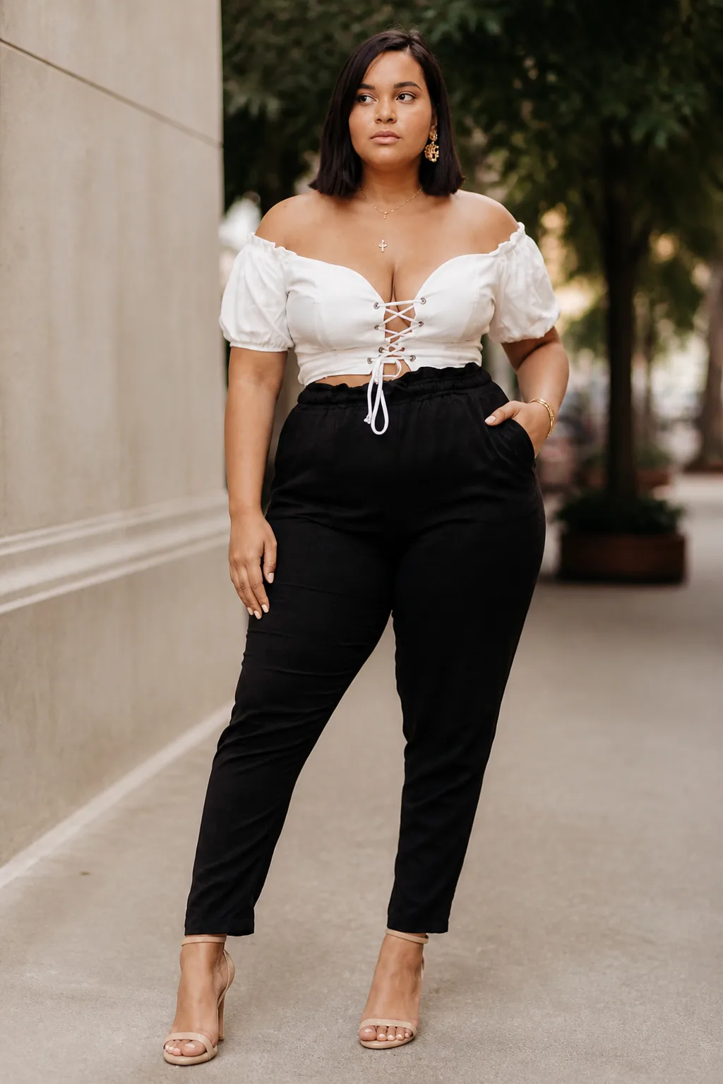 Elevated Black Trouser Ensemble