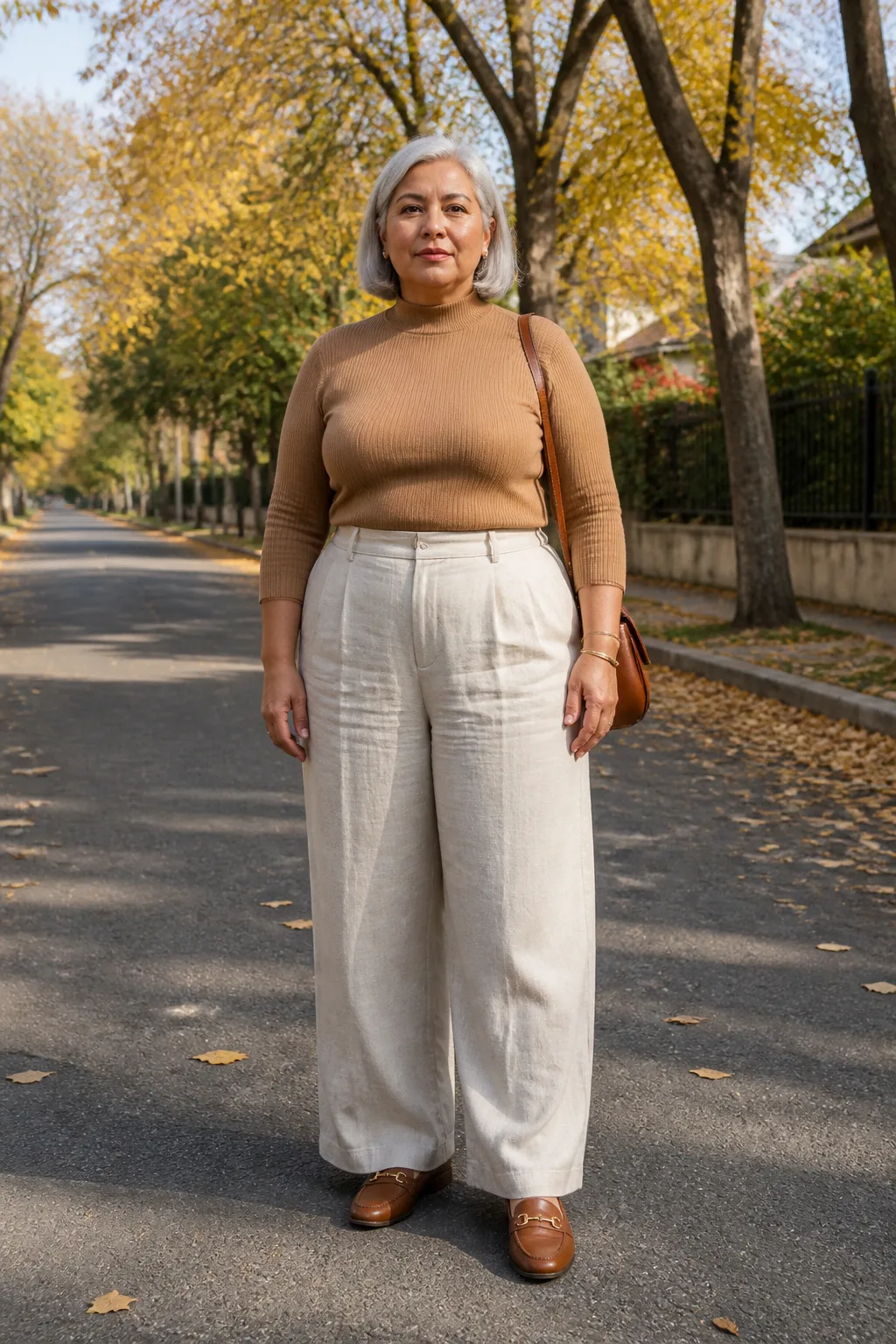Elevated Casual Neutral Outfit Idea