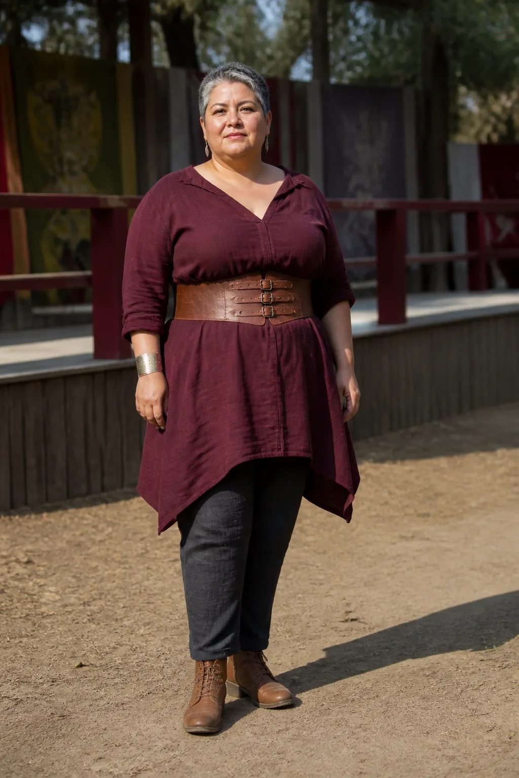 Empowering Warrior Maiden Renaissance Outfit