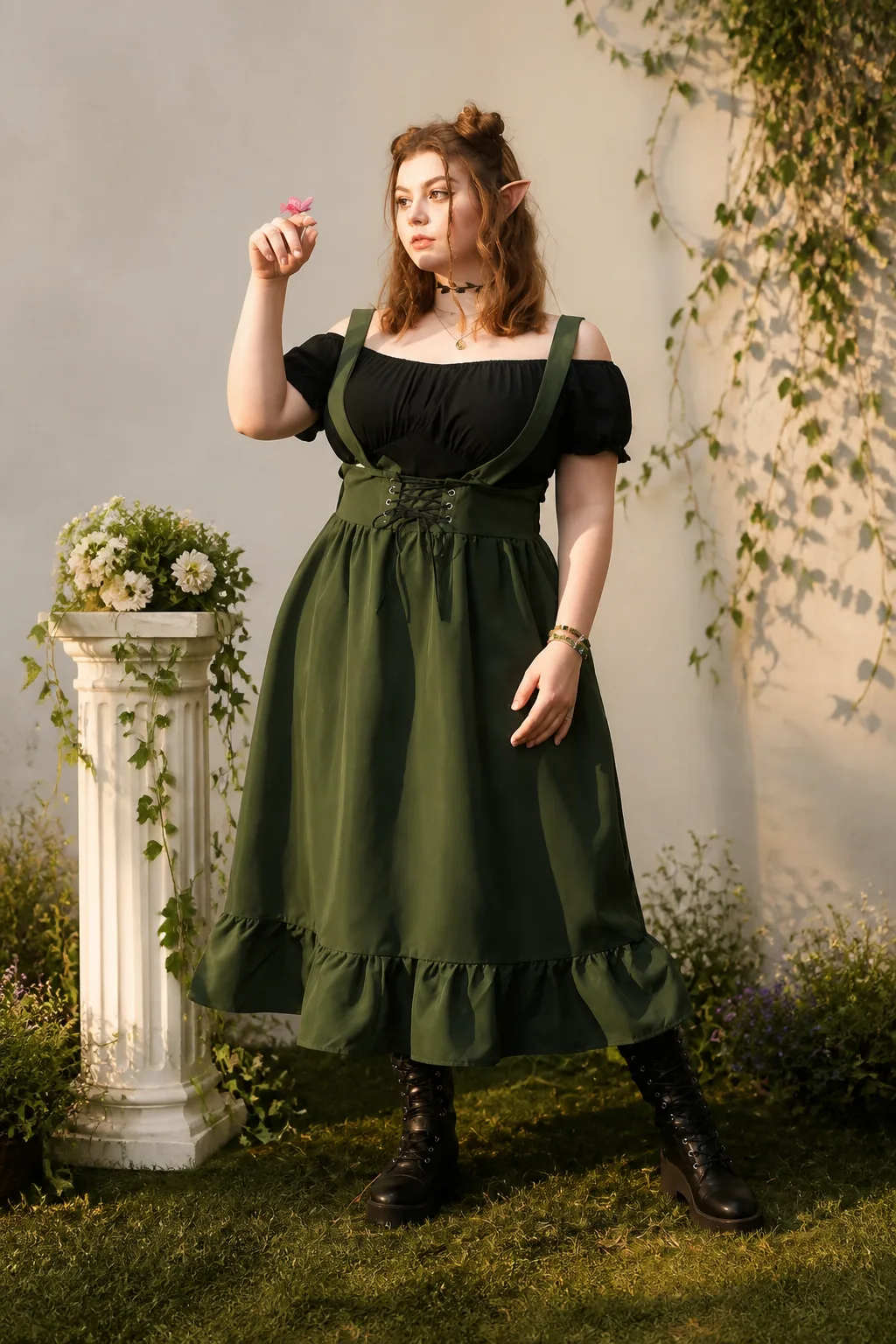 Ethereal Plus Size Goth Aesthetic