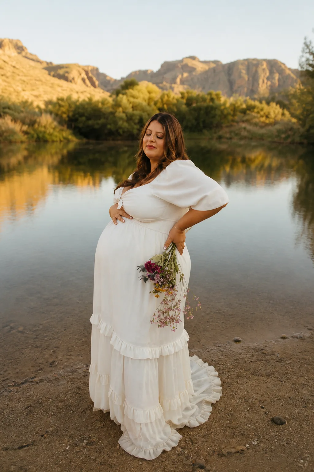 Ethereal White Maxi Dress