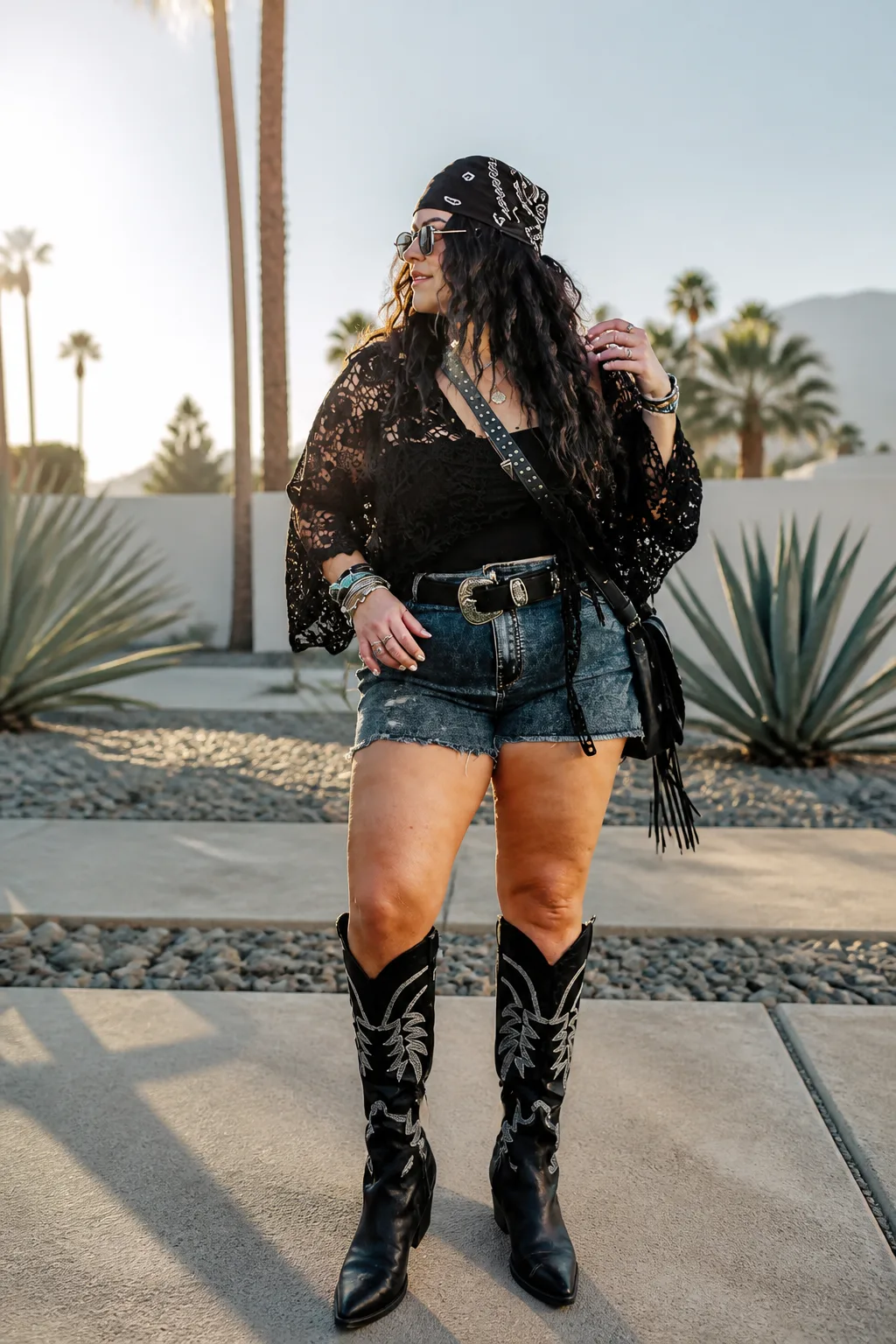 Festival Ready Western Look