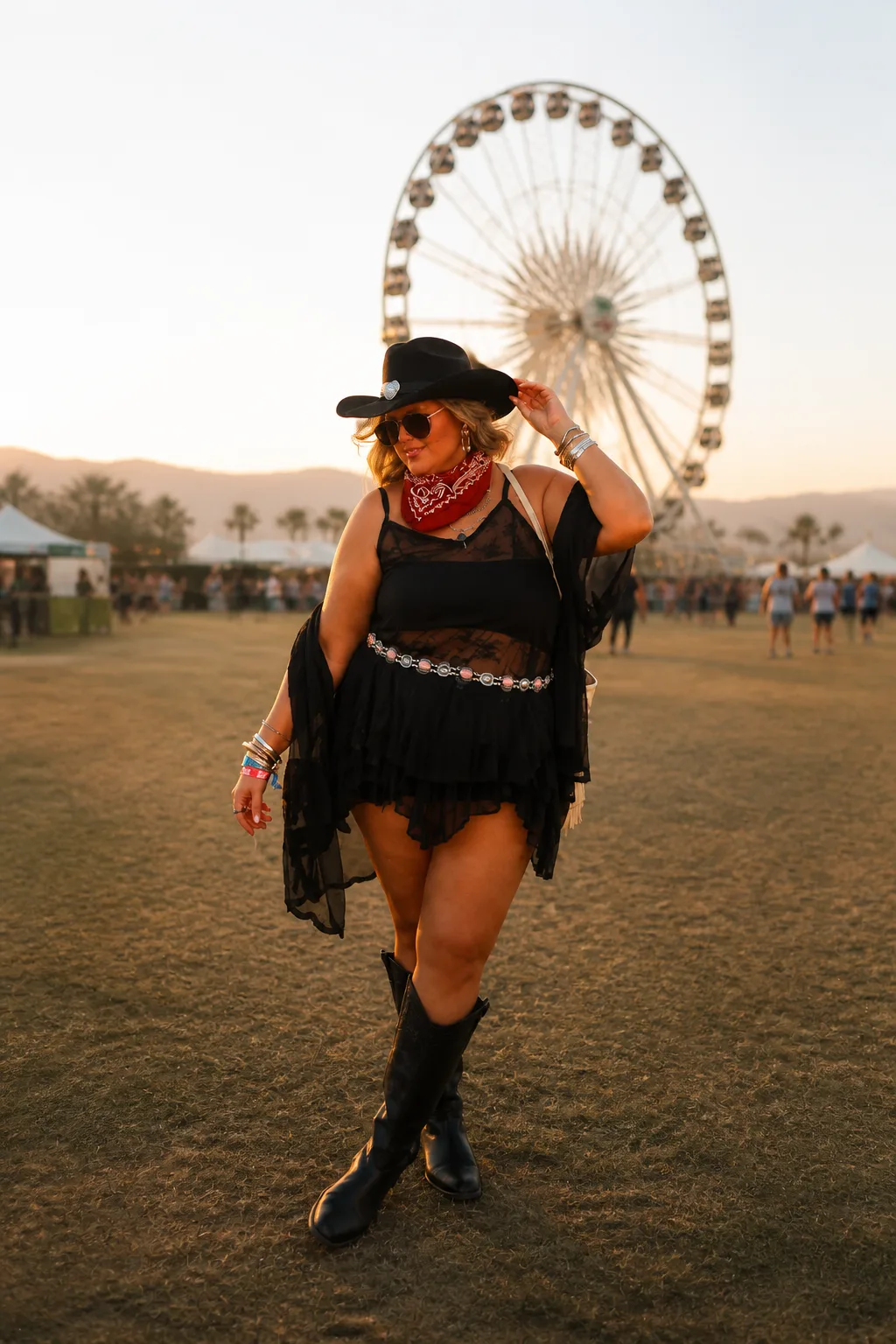 Festival ready western style