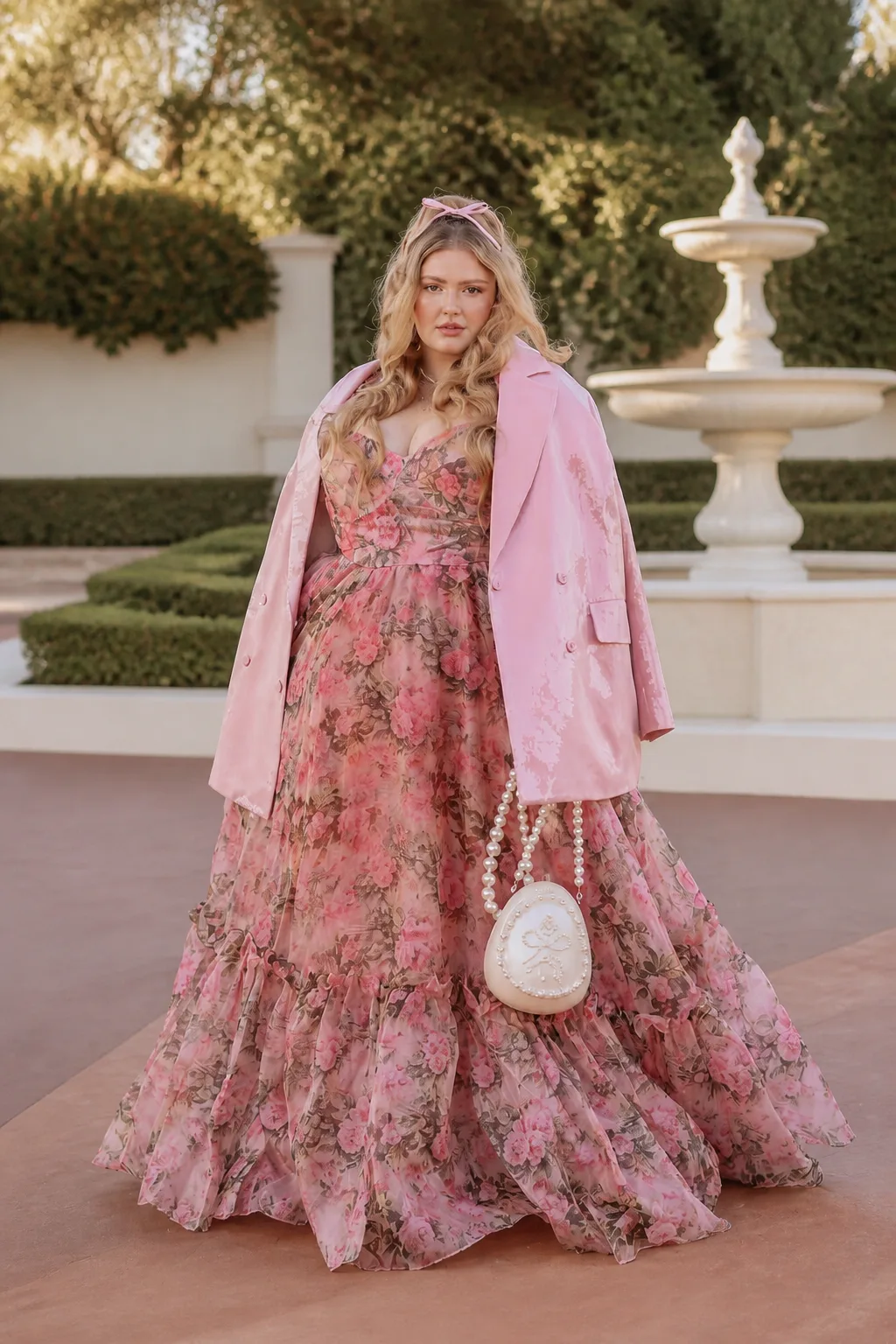 Floral Fantasy in Pink Perfection