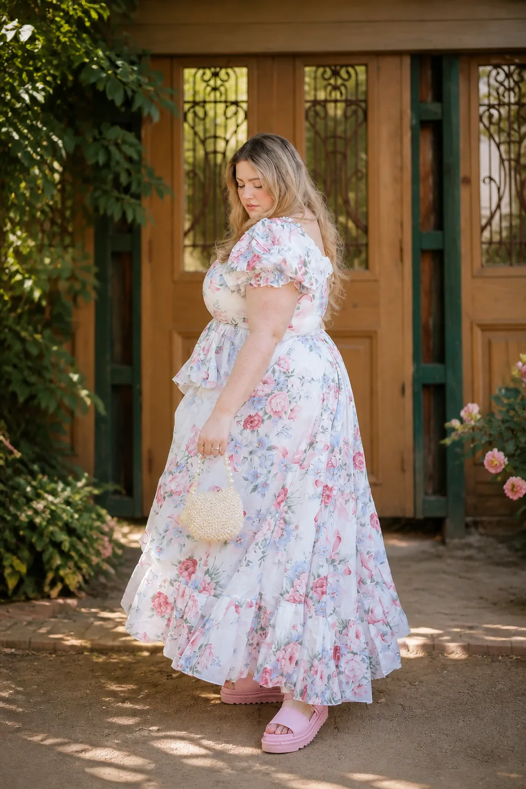 Floral Fantasy Maxi Dress