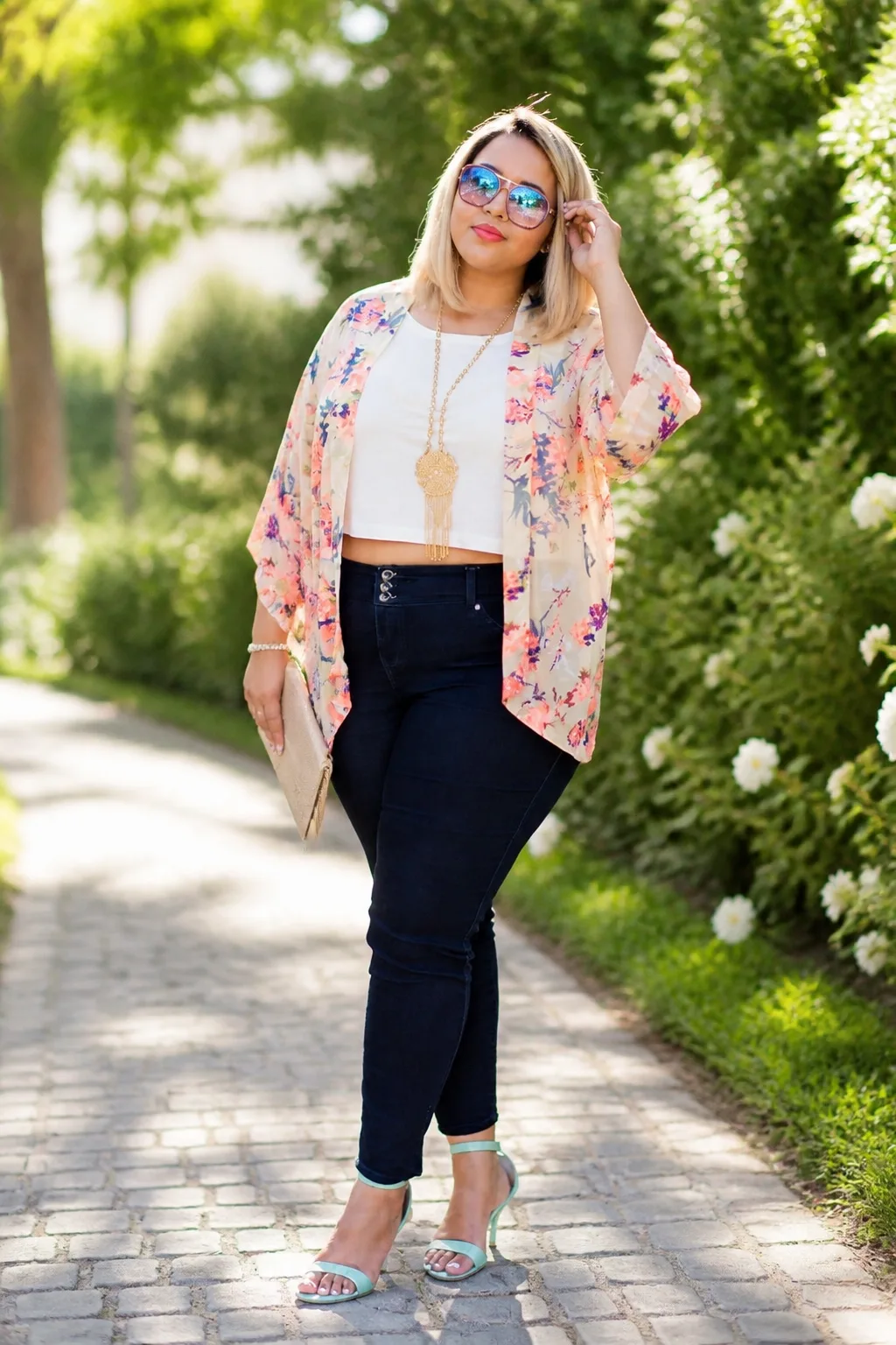 Floral Kimono Layers for Plus Size Fashion