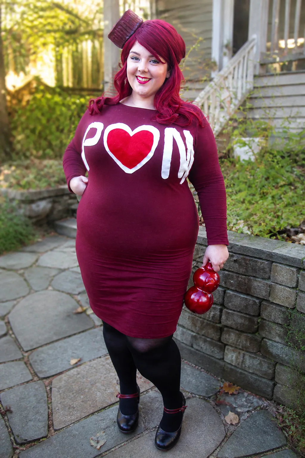 Fun Pomegranate Juice DIY Outfit