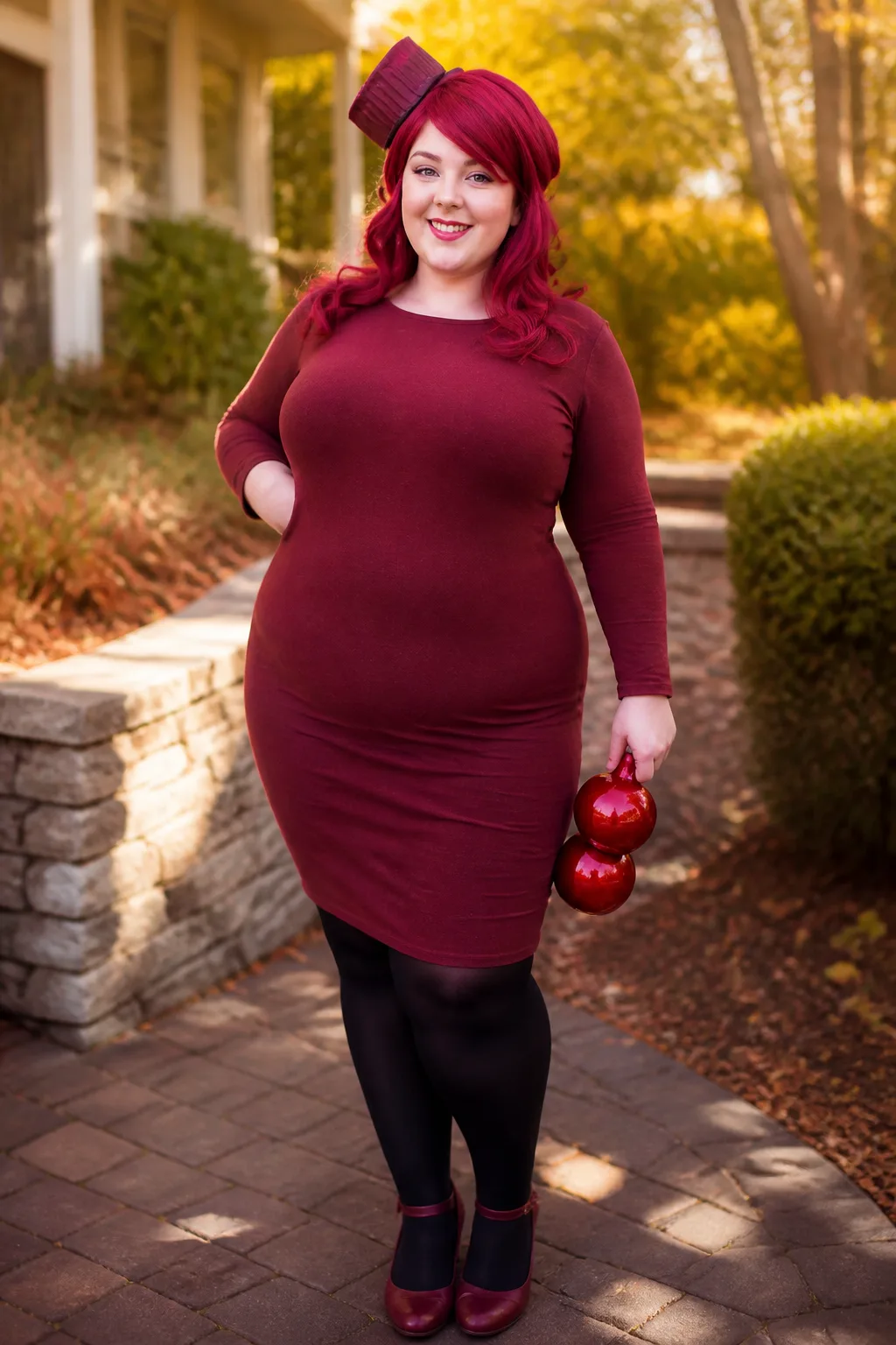 Fun Pomegranate Juice DIY Outfit