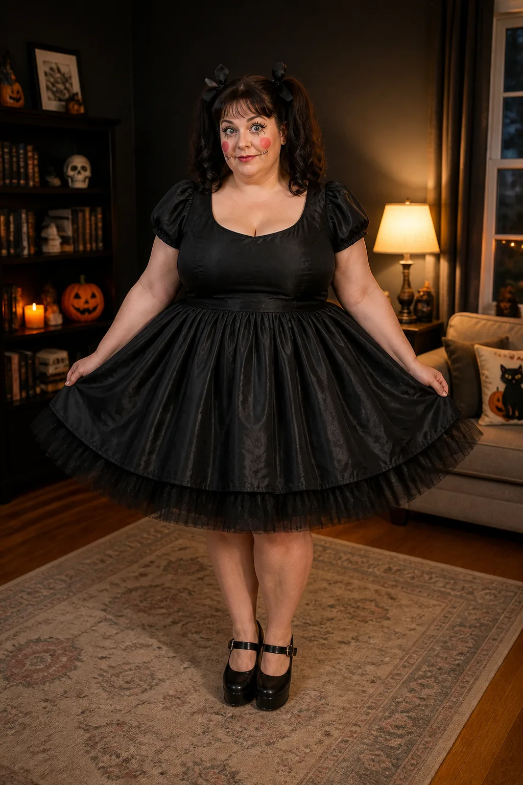 Gothic Doll Inspired Costume