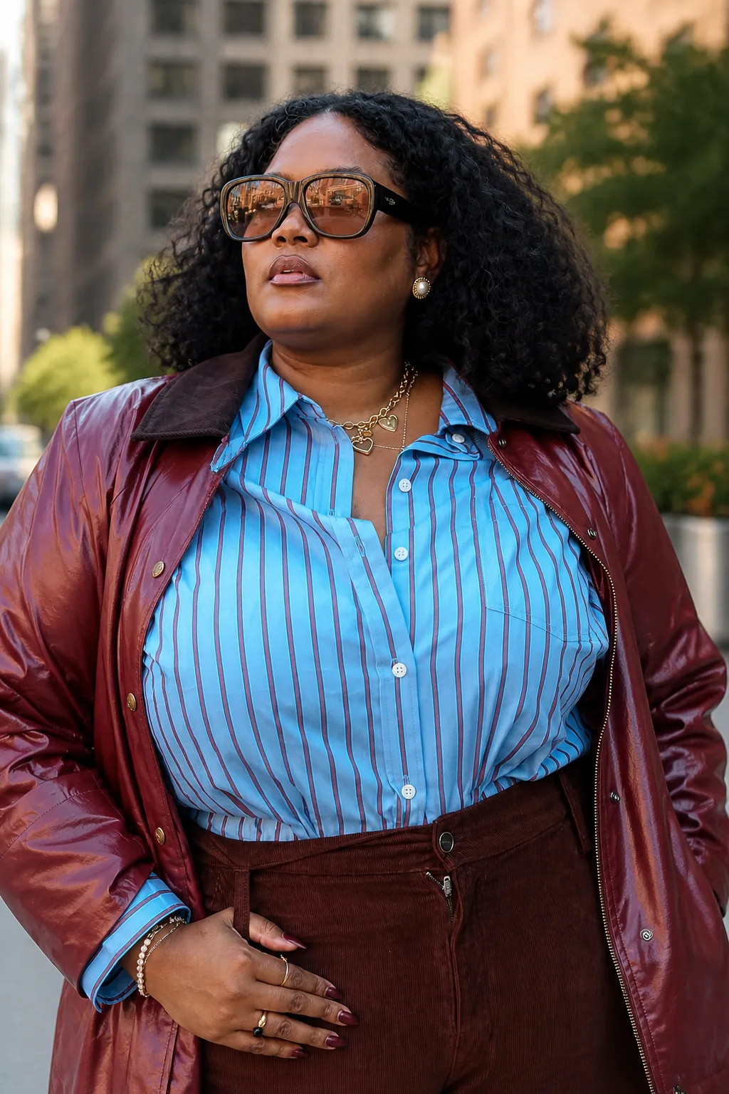 Layered Fall Tones and Textures