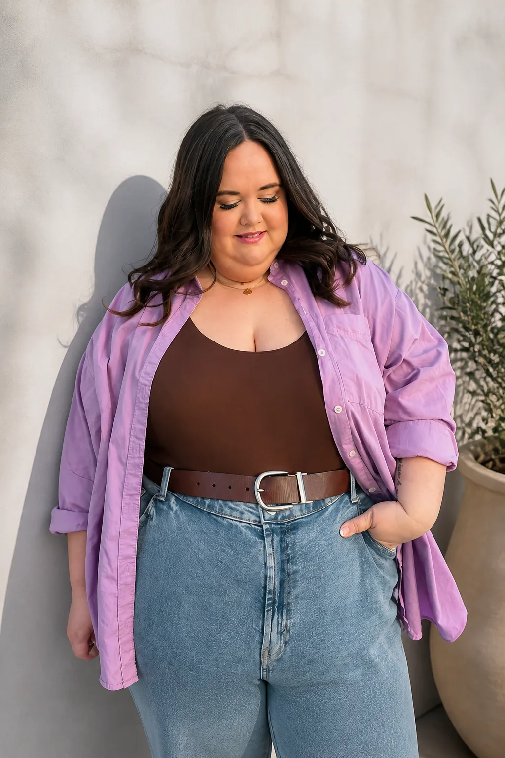 Lilac Layers for Breezy Comfort