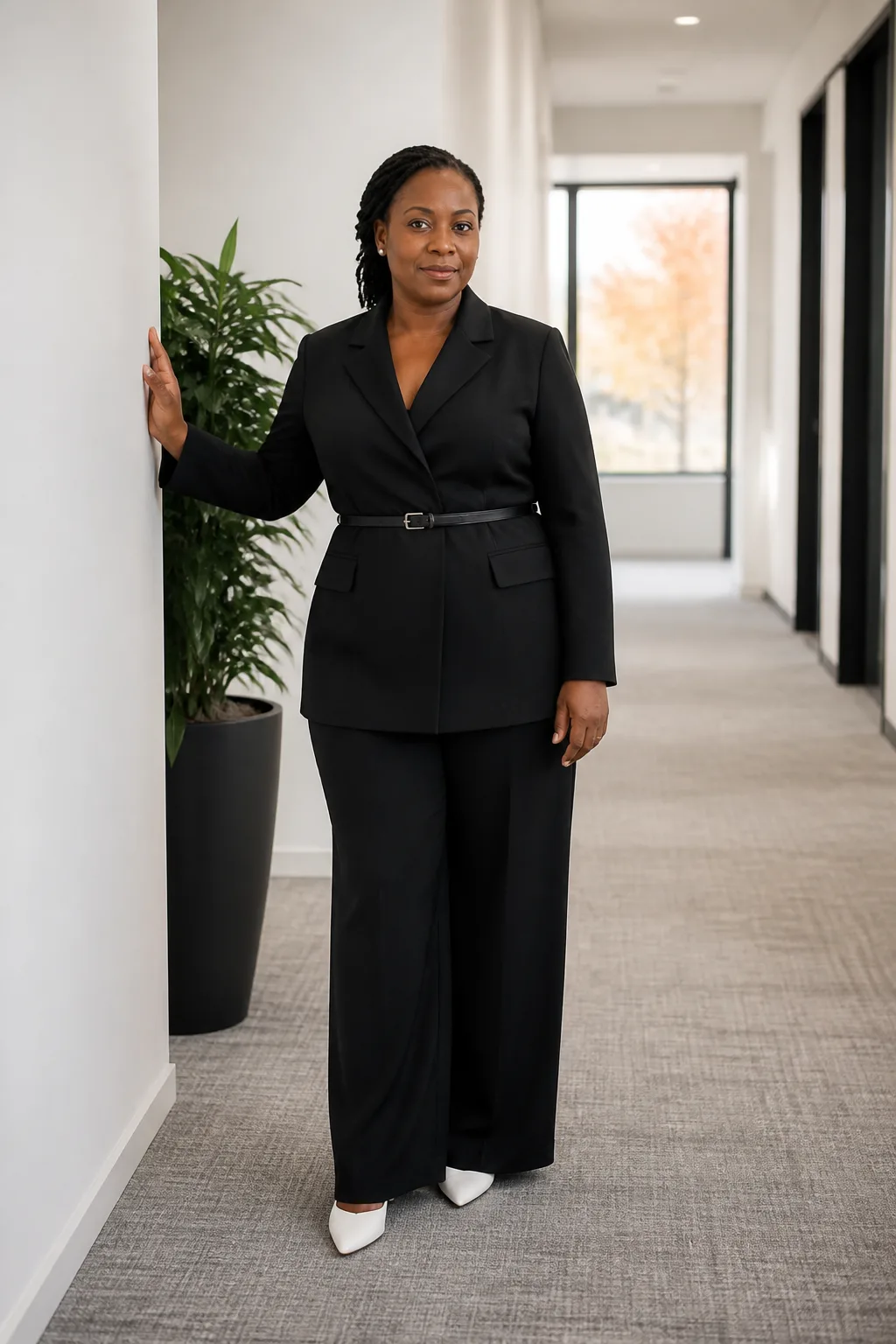 Minimalist Chic: The Perfect Black Two-Piece