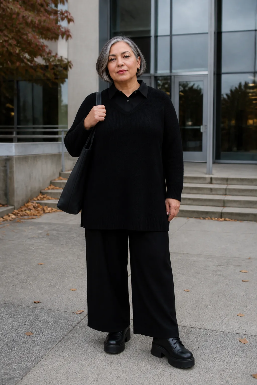 Modern alternative jumper ensemble