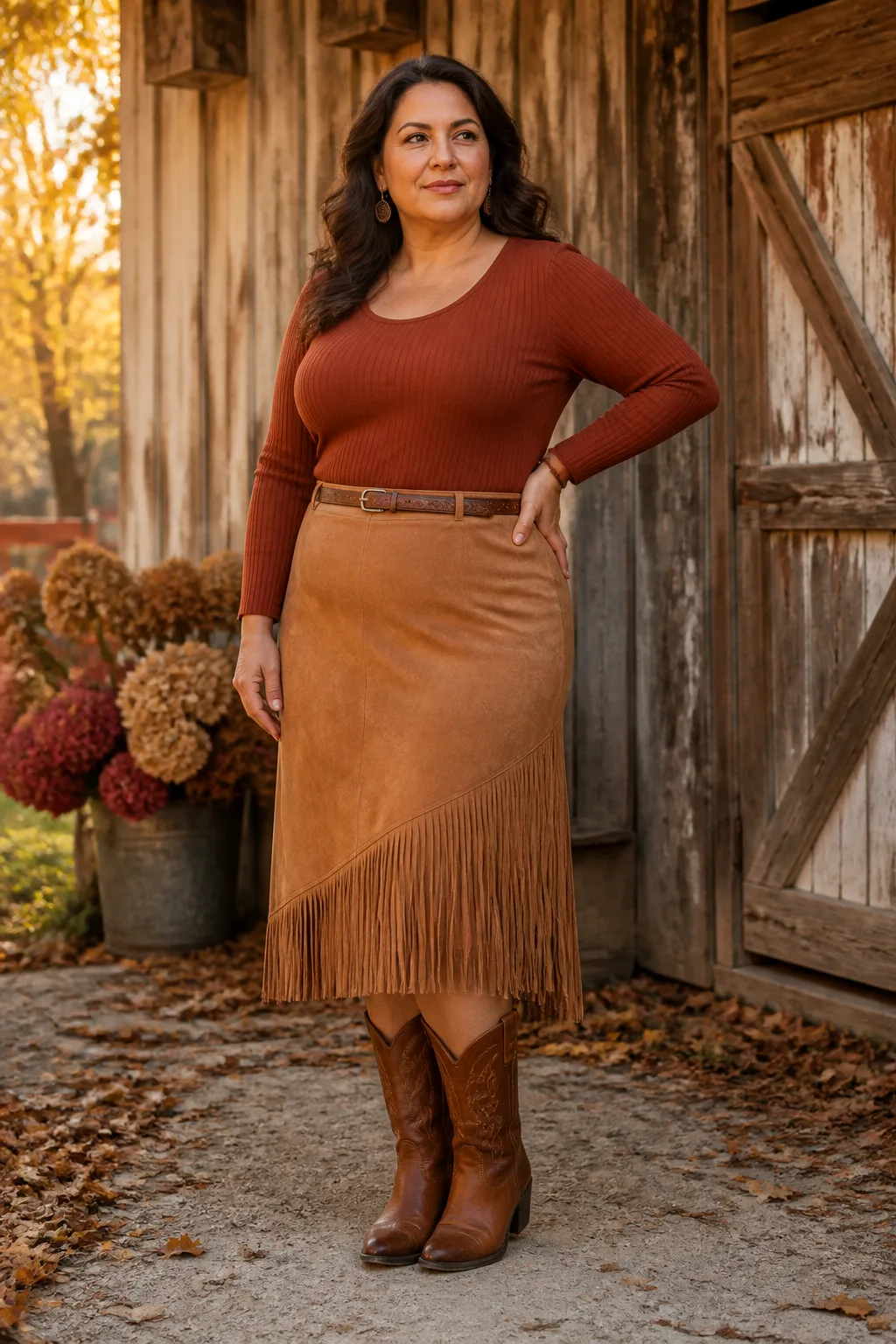 Modern Fringe Western Details