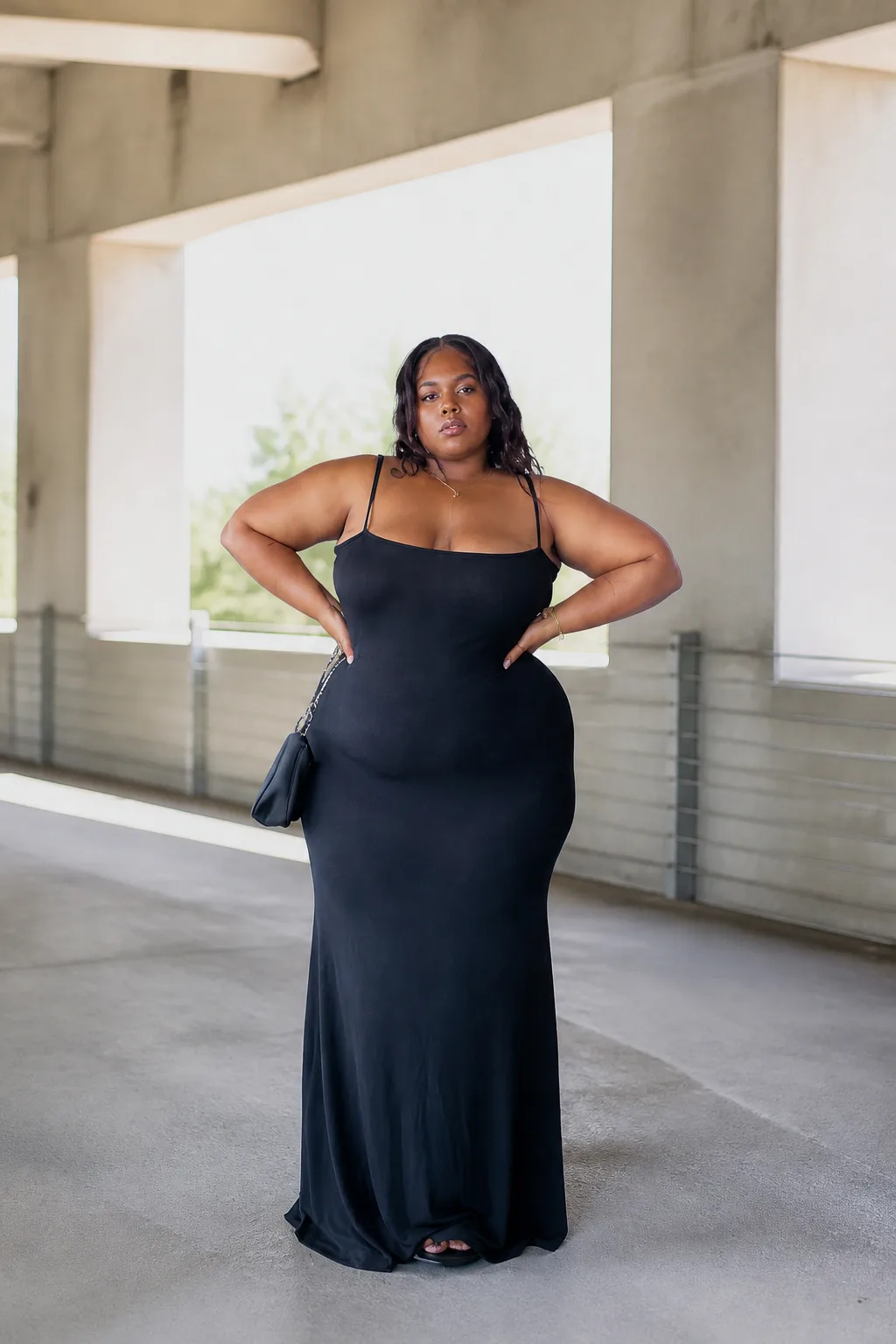 Modern Minimalist Maxi Dress