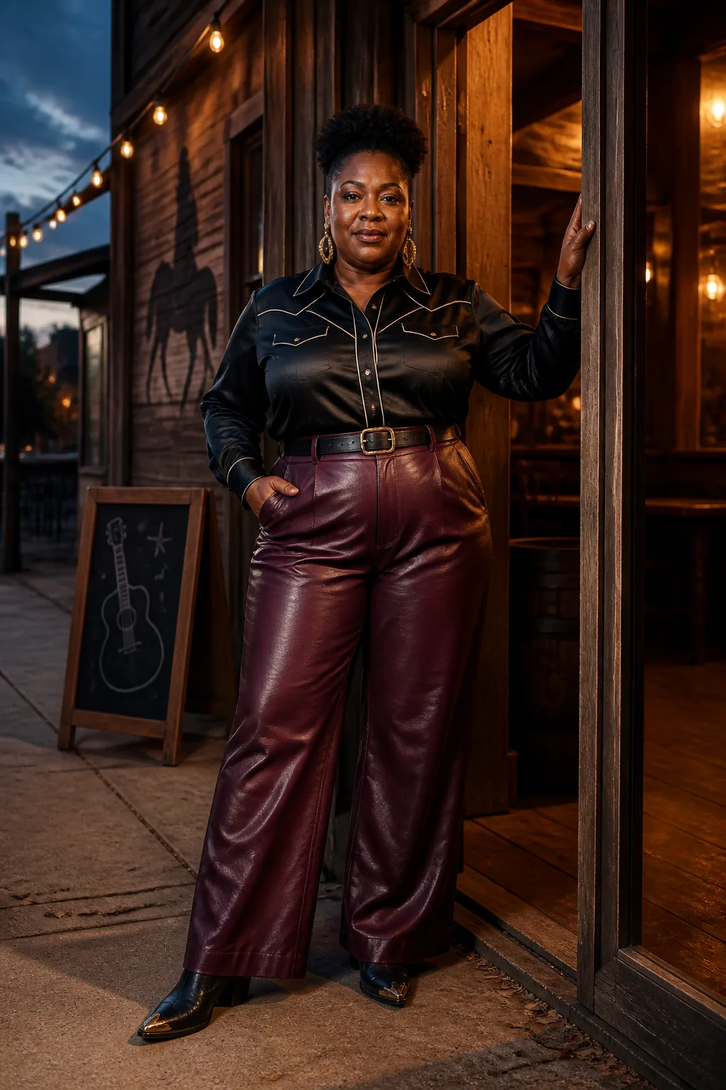 Modern Plus Size Country Night Out