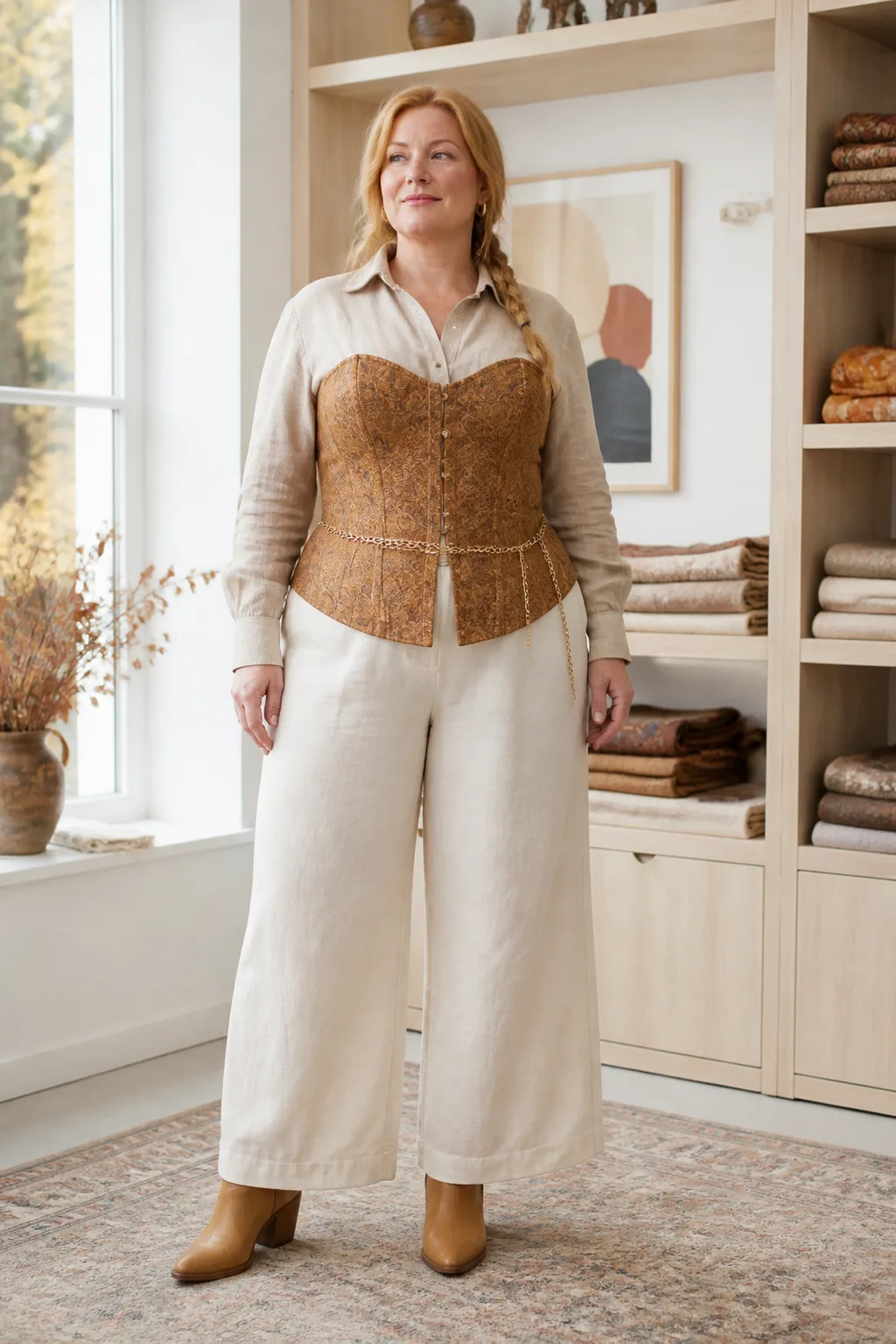 Modern Western Corset Look