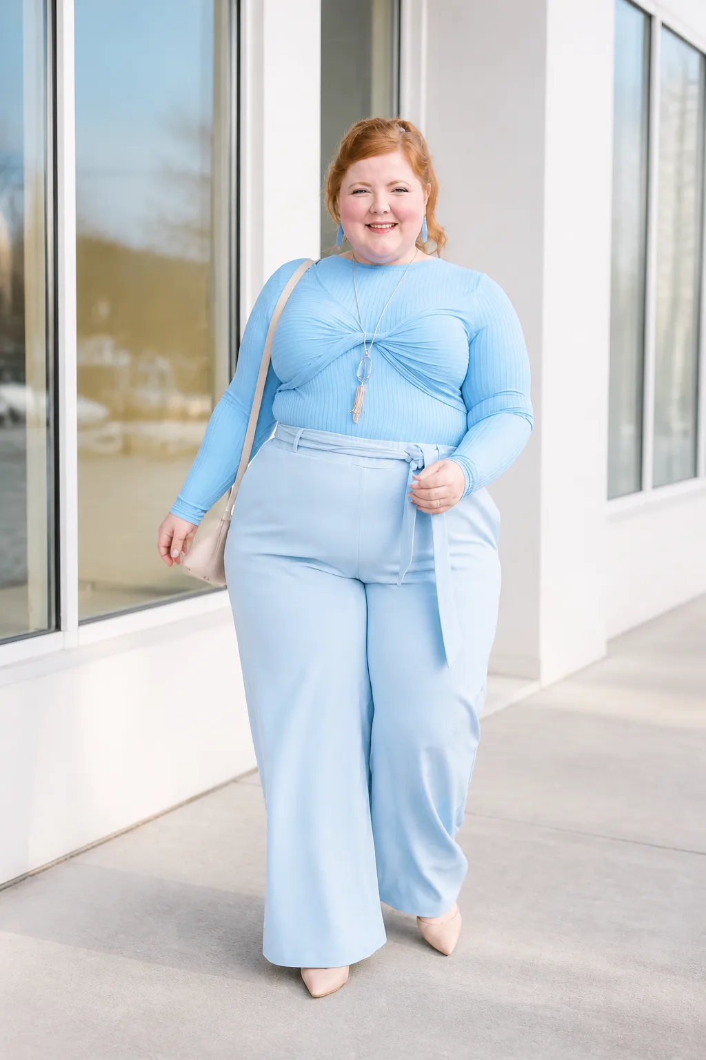 Monochromatic Blue for Effortless Chic