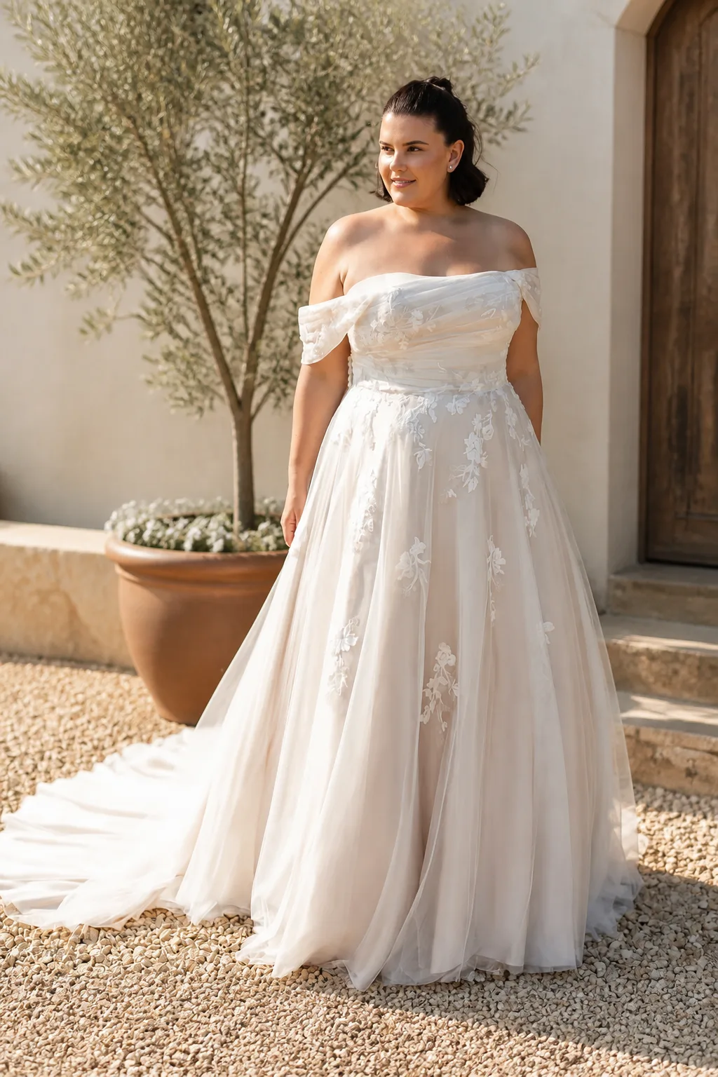 Off-the-Shoulder Romantic Lace