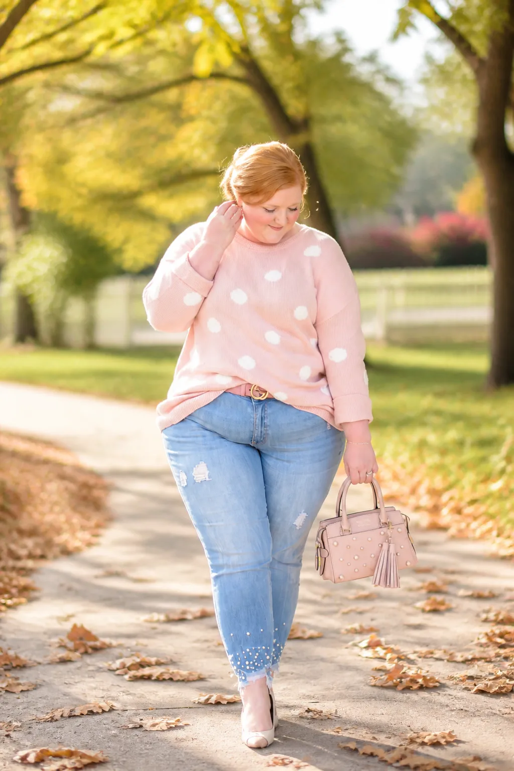 Pastel Polka Dots for Autumn Charm