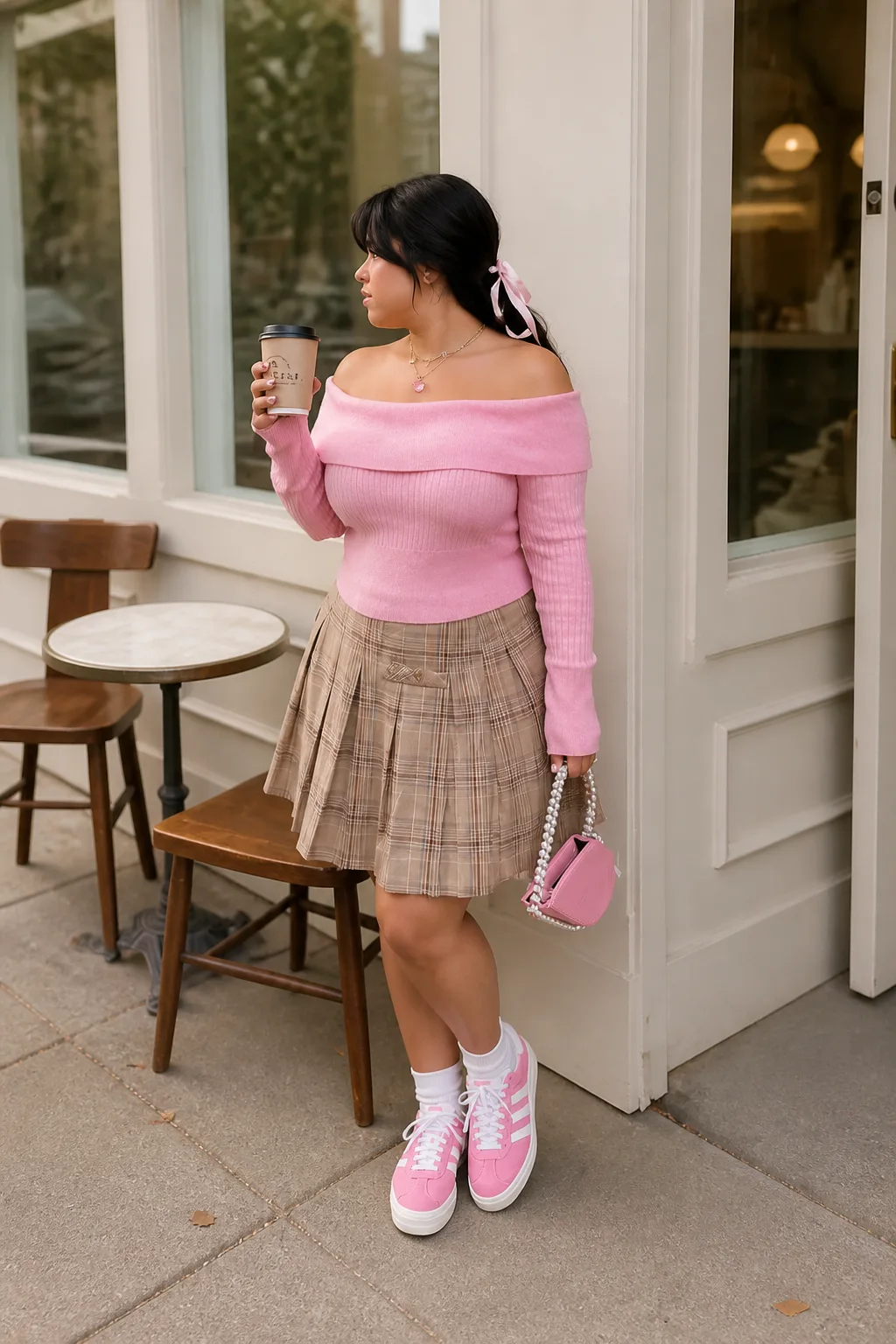 Pink Preppy Perfection for Winter