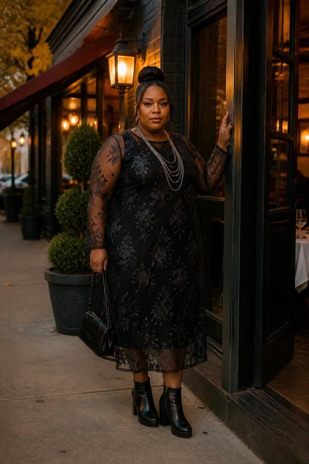 Playful Layered Mesh Dress