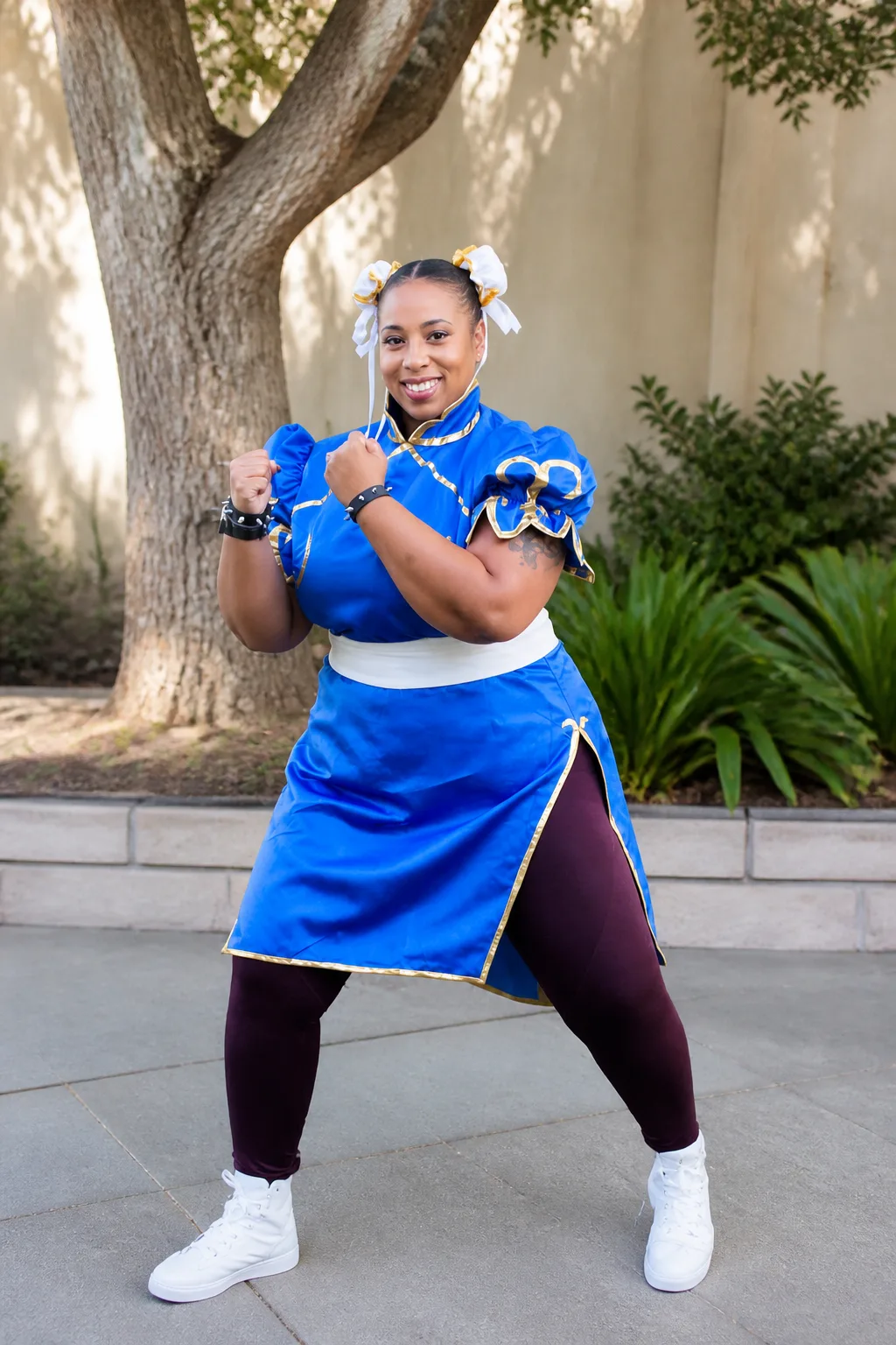 Plus-Size Chun-Li Cosplay Look