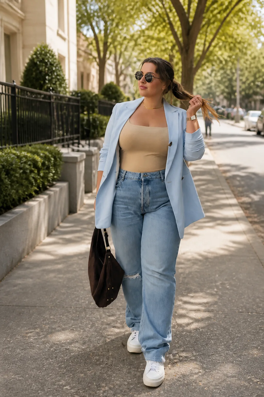 Polished Blazer and Jean Combination