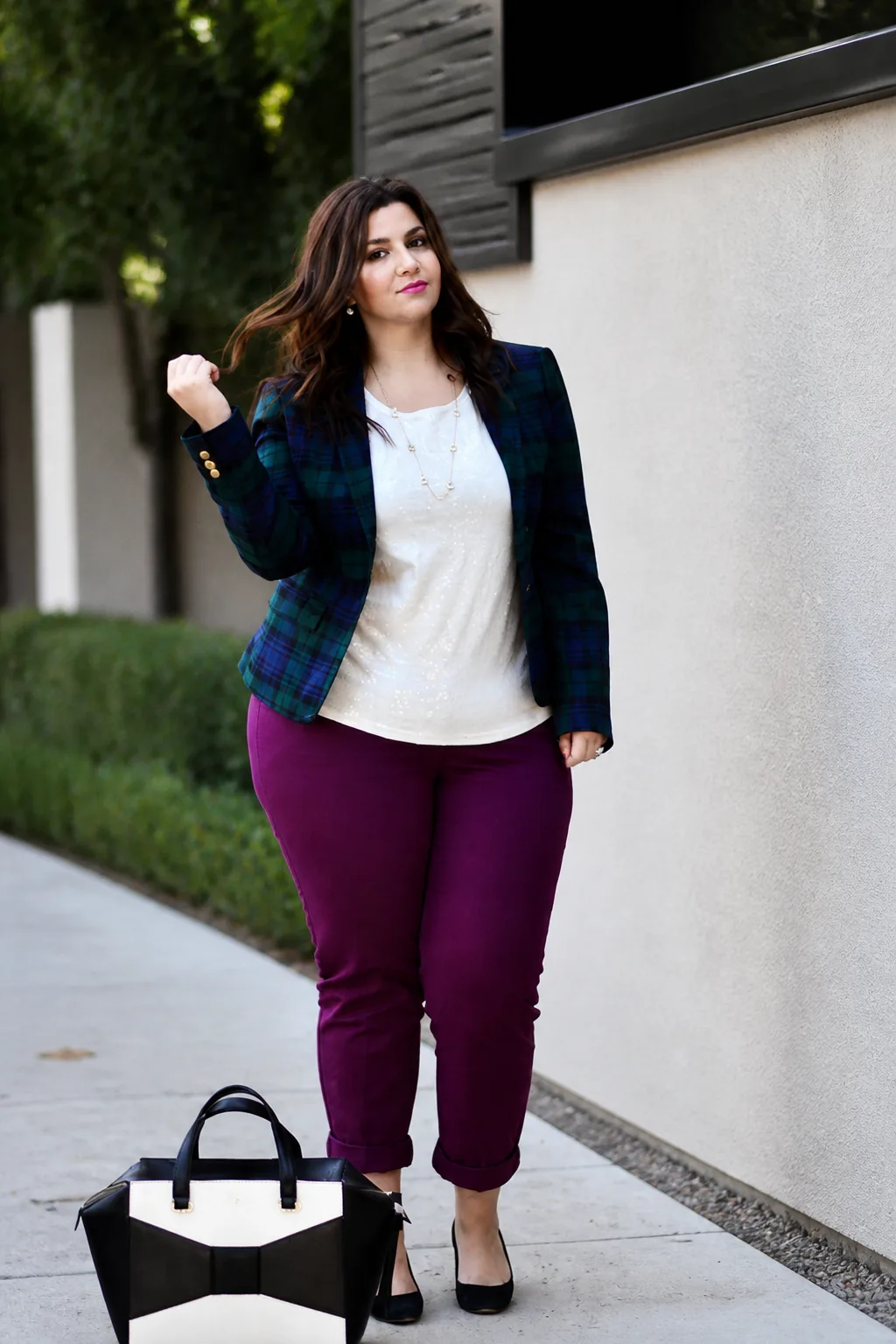 Professional Plus Size Blazer Outfit